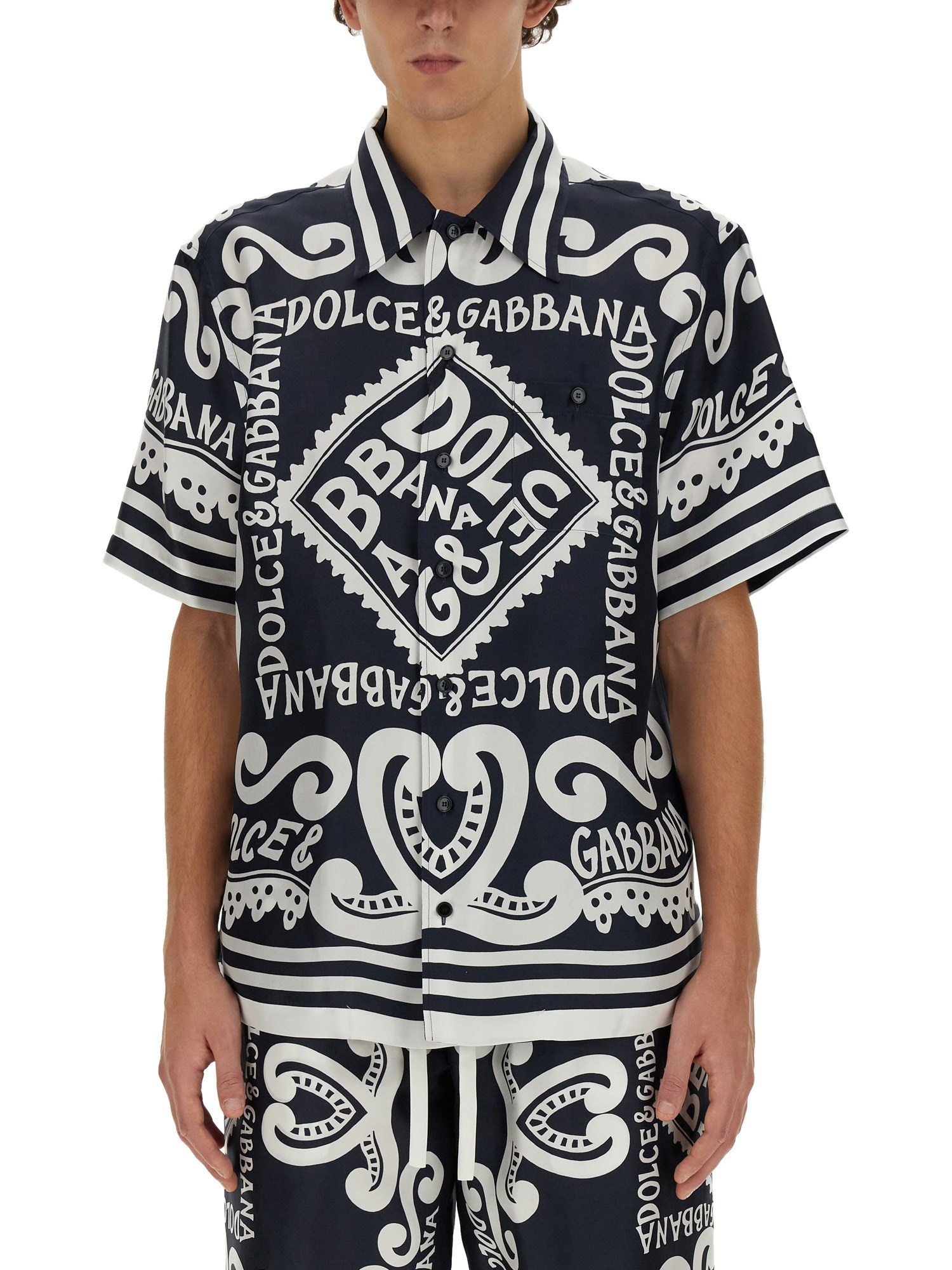 Dolce & Gabbana dolce & gabbana silk shirt