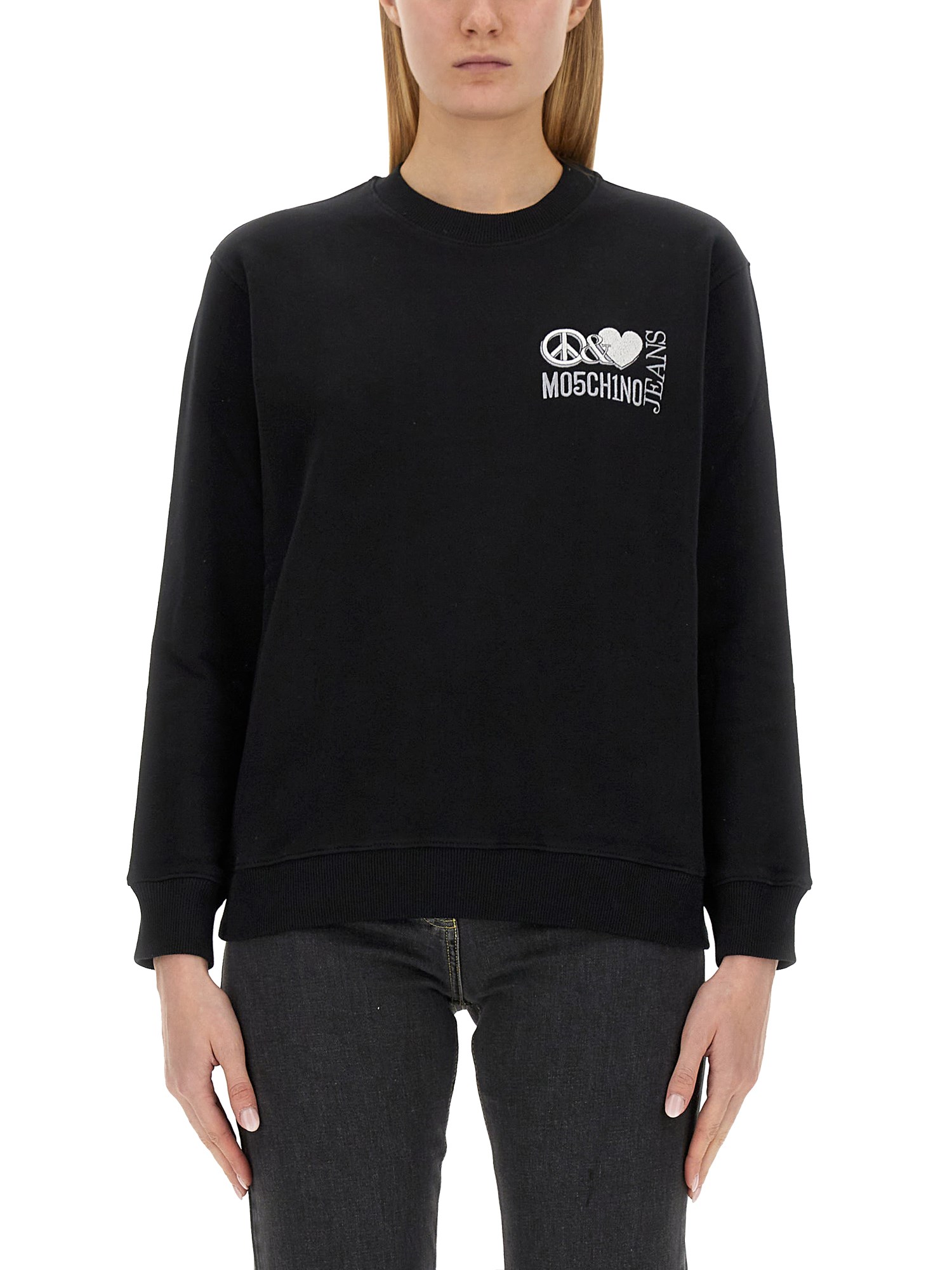 Moschino Jeans moschino jeans sweatshirt with logo