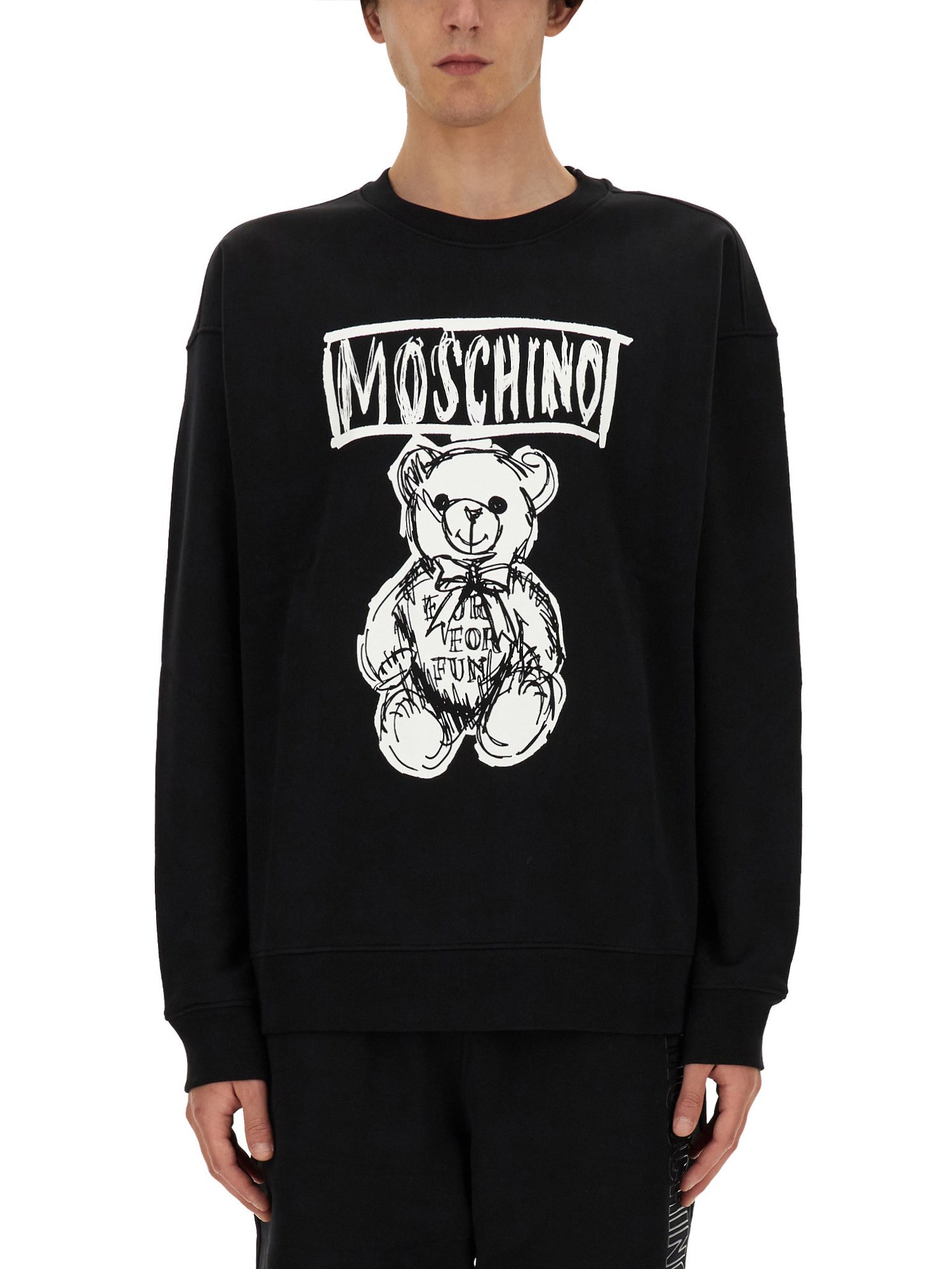 Moschino moschino sweatshirt with logo