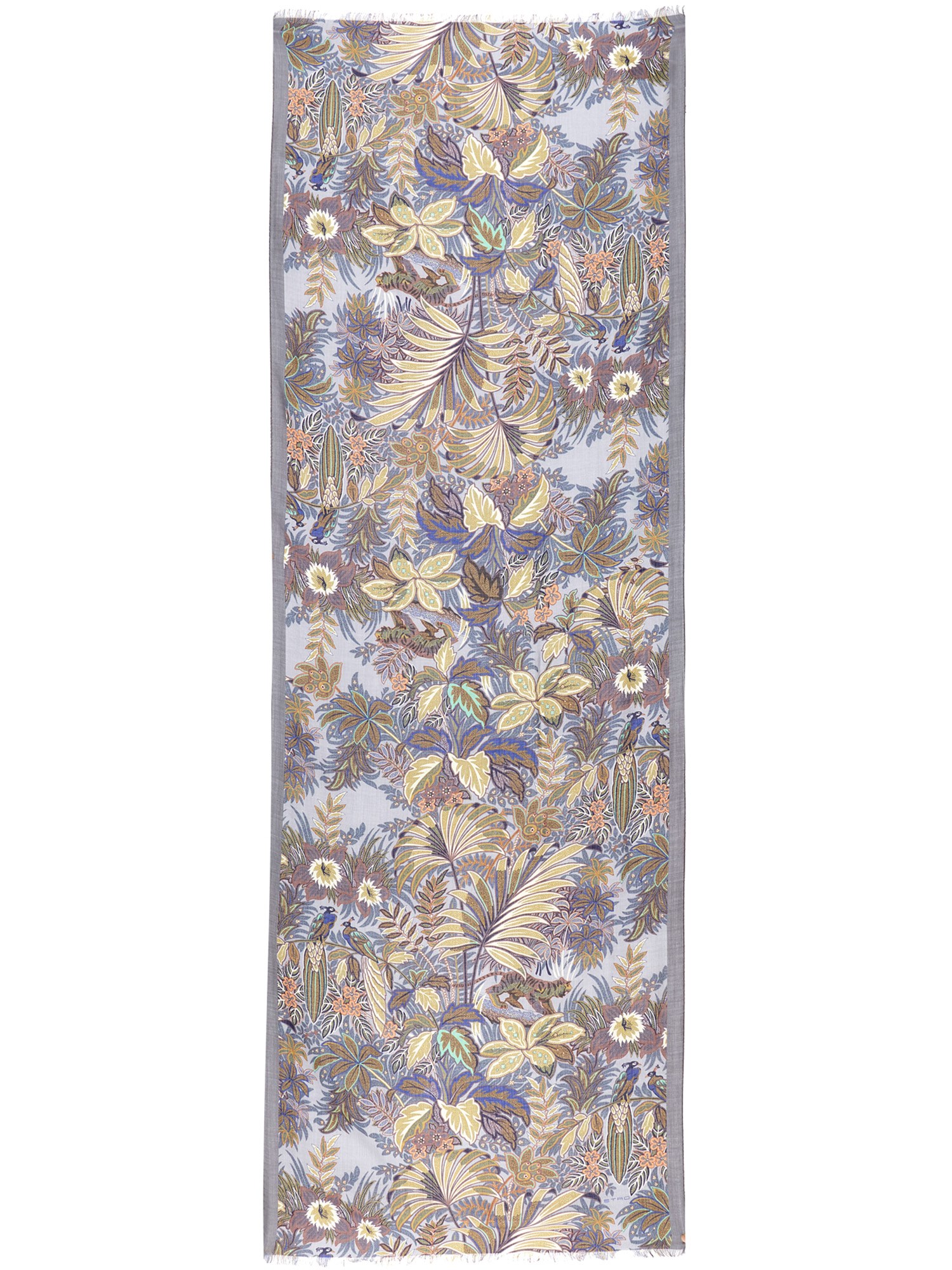 Etro etro silk and cashmere scarf