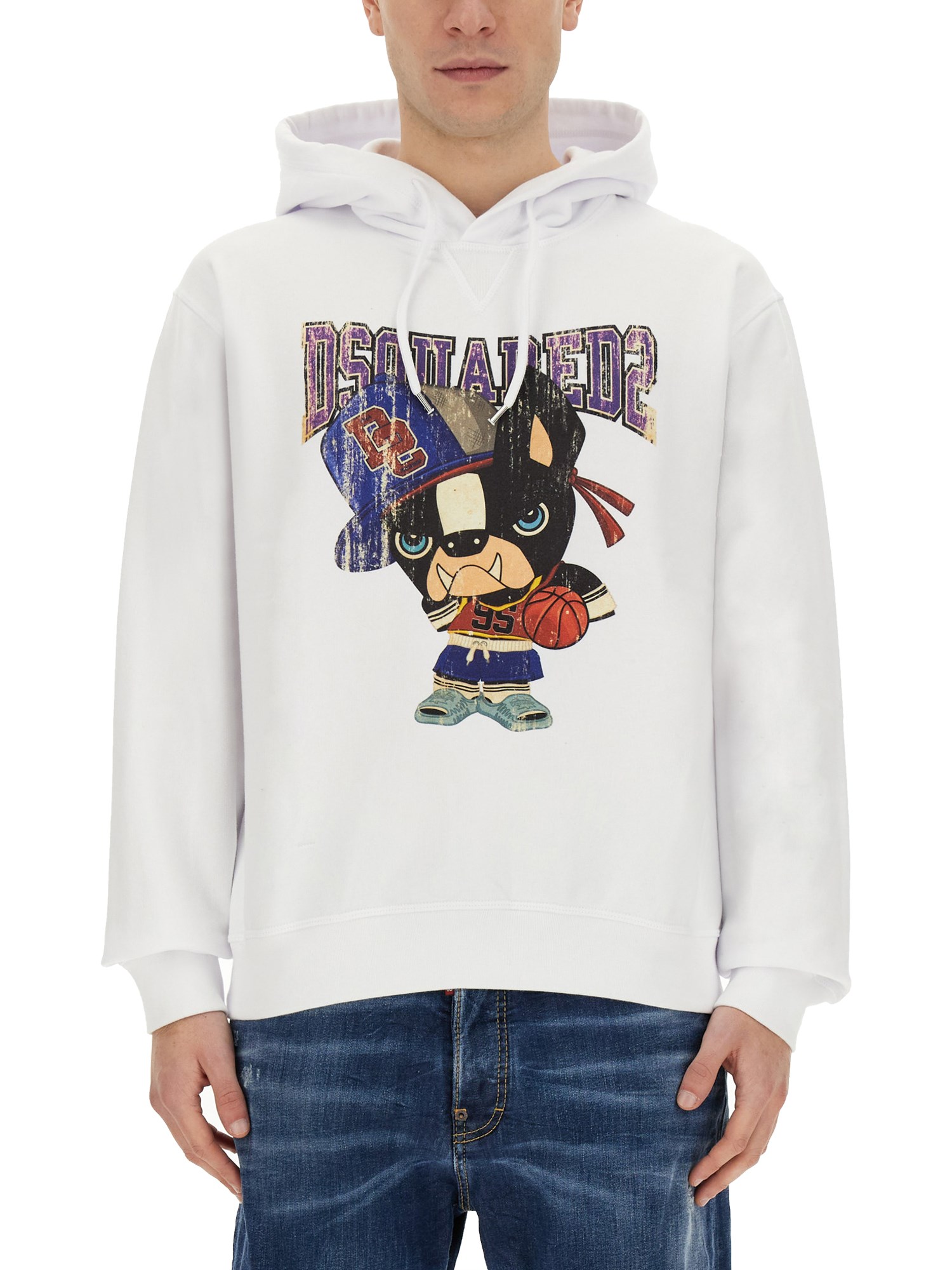 dsquared dsquared sweatshirt with print