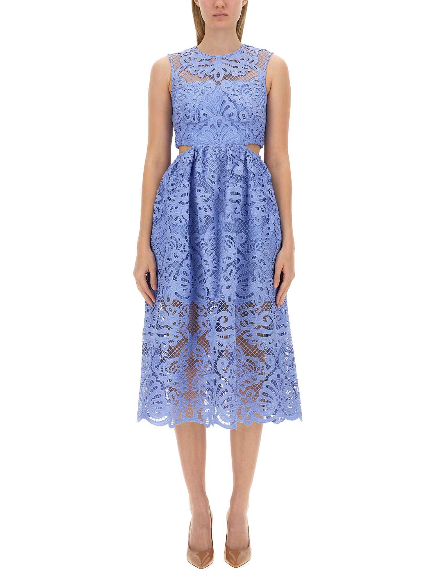 Self-Portrait self-portrait midi dress