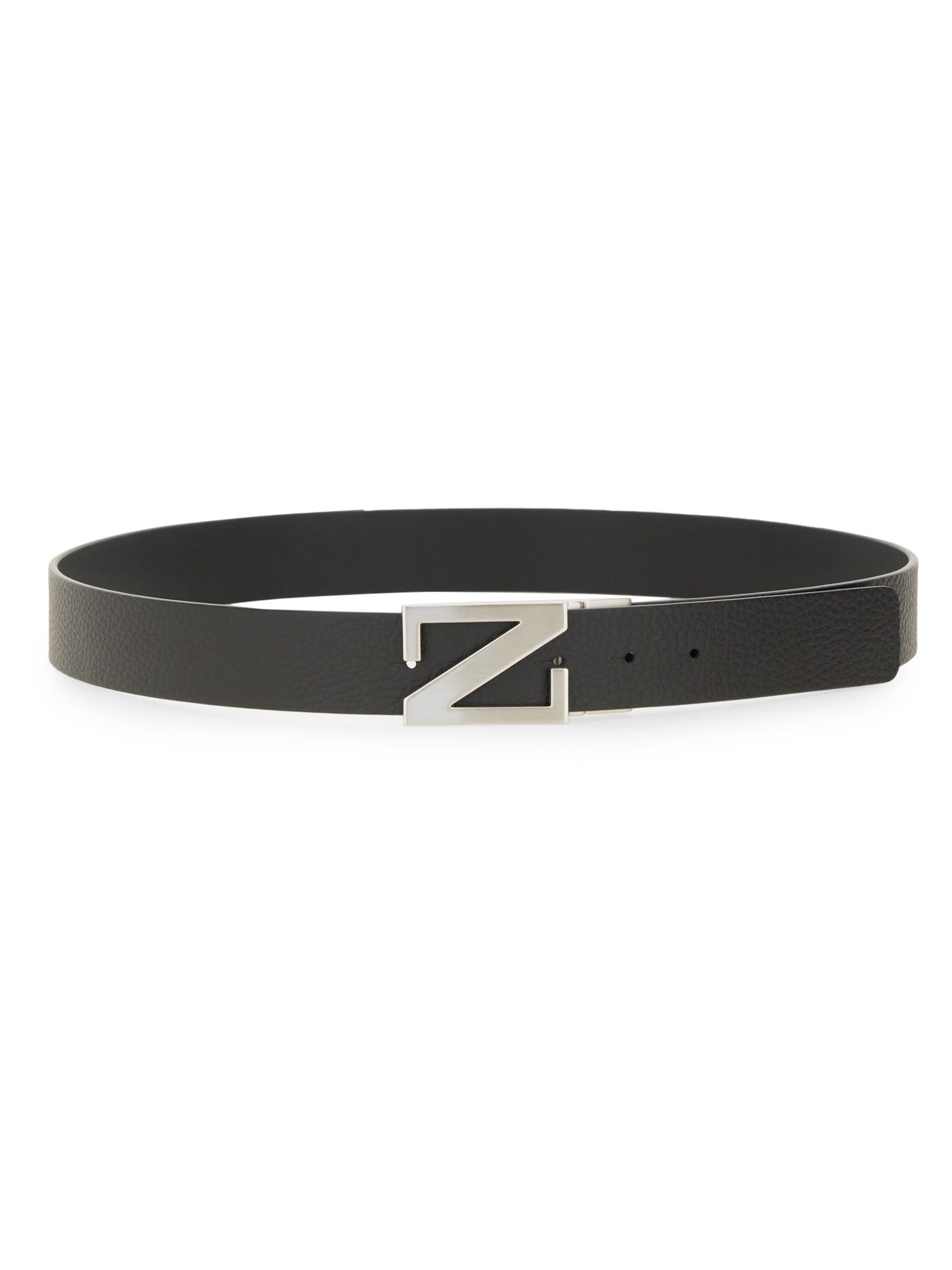 zegna zegna reversible belt with monogram "z" buckle