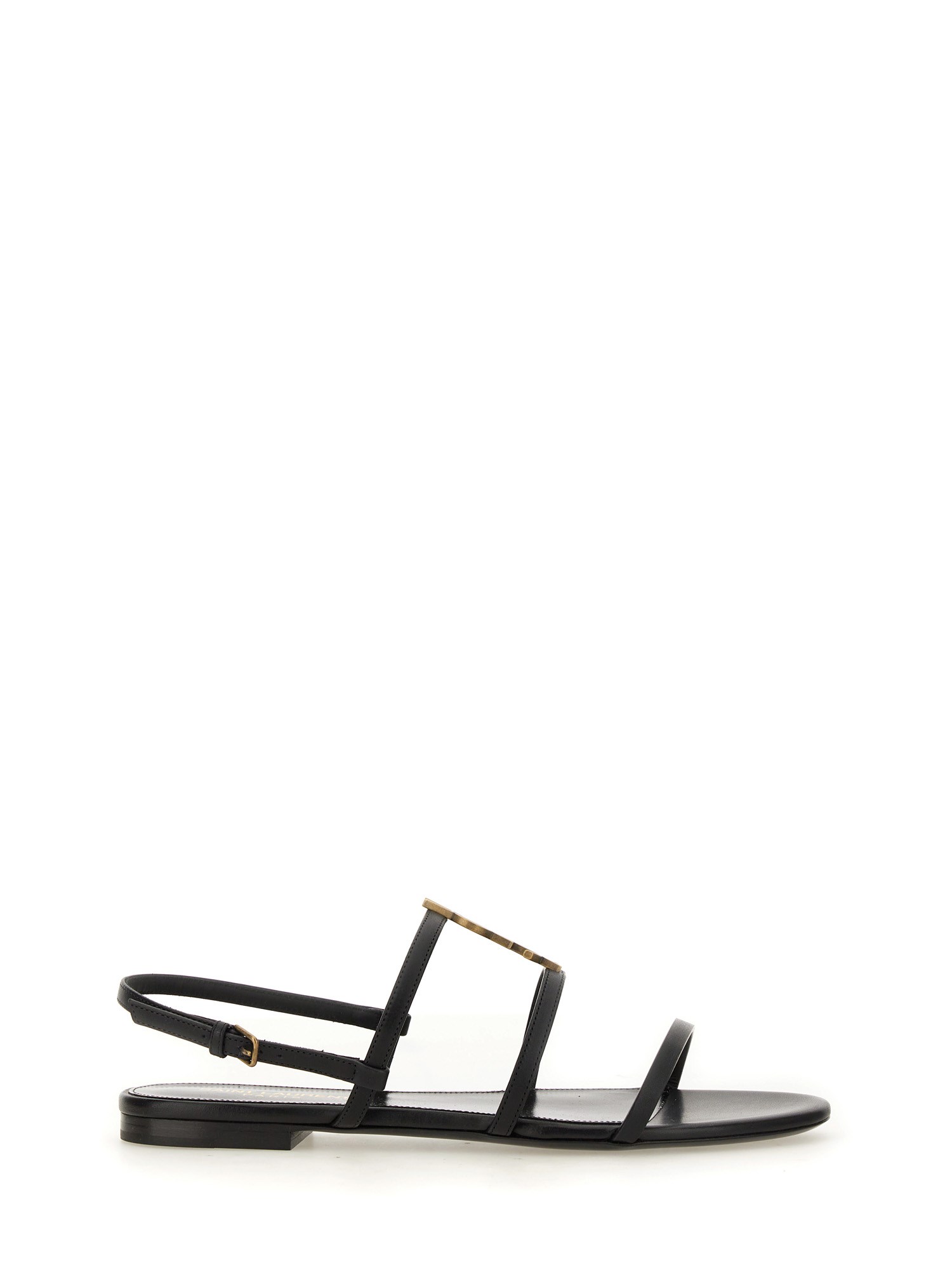 Saint Laurent saint laurent cassandra flat sandals