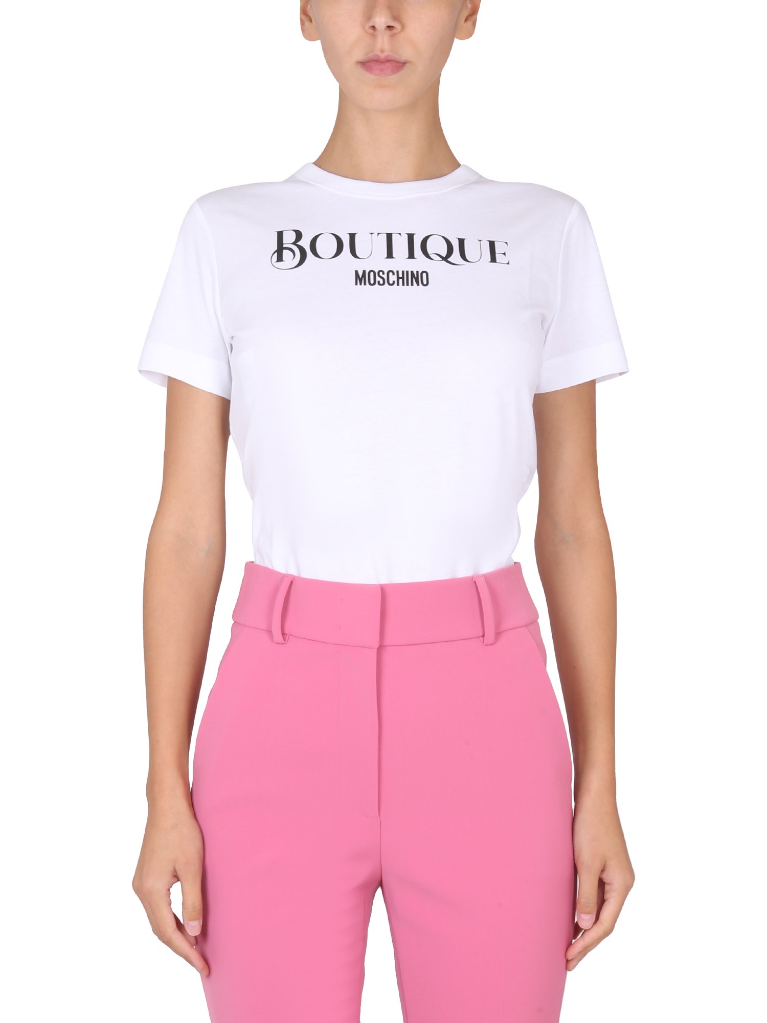 Boutique Moschino boutique moschino logo print t-shirt