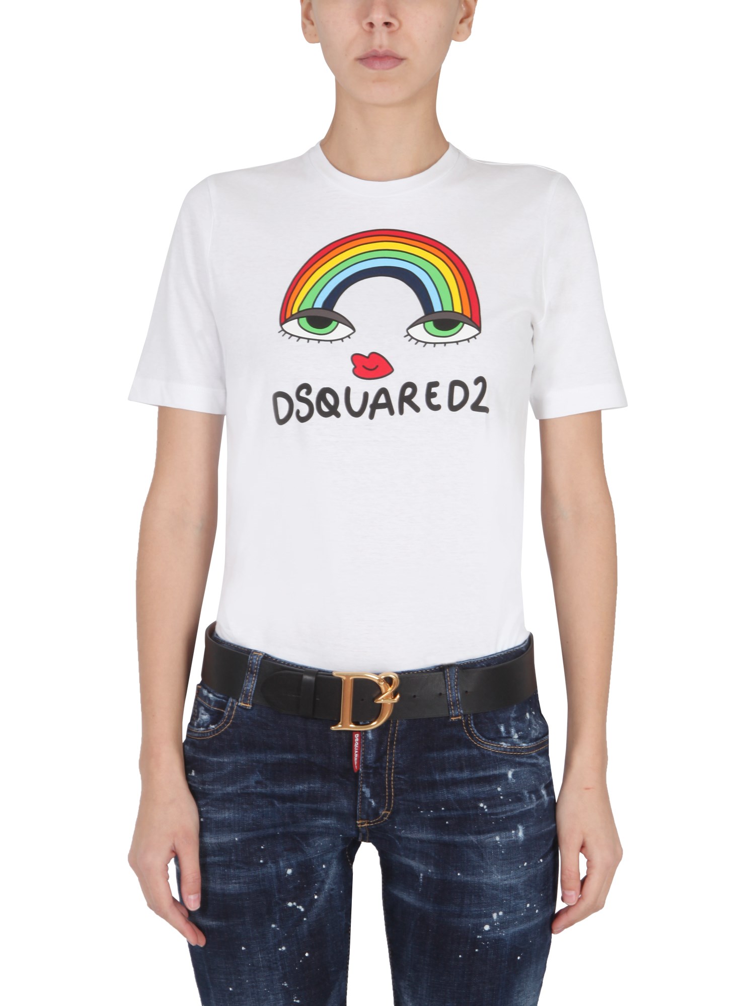 dsquared dsquared t-shirt "rainbow renny"