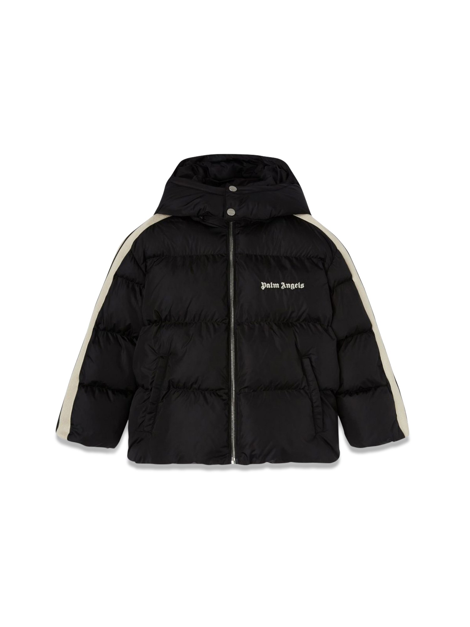 PALM ANGELS palm angels pa track hooded puffer jkt