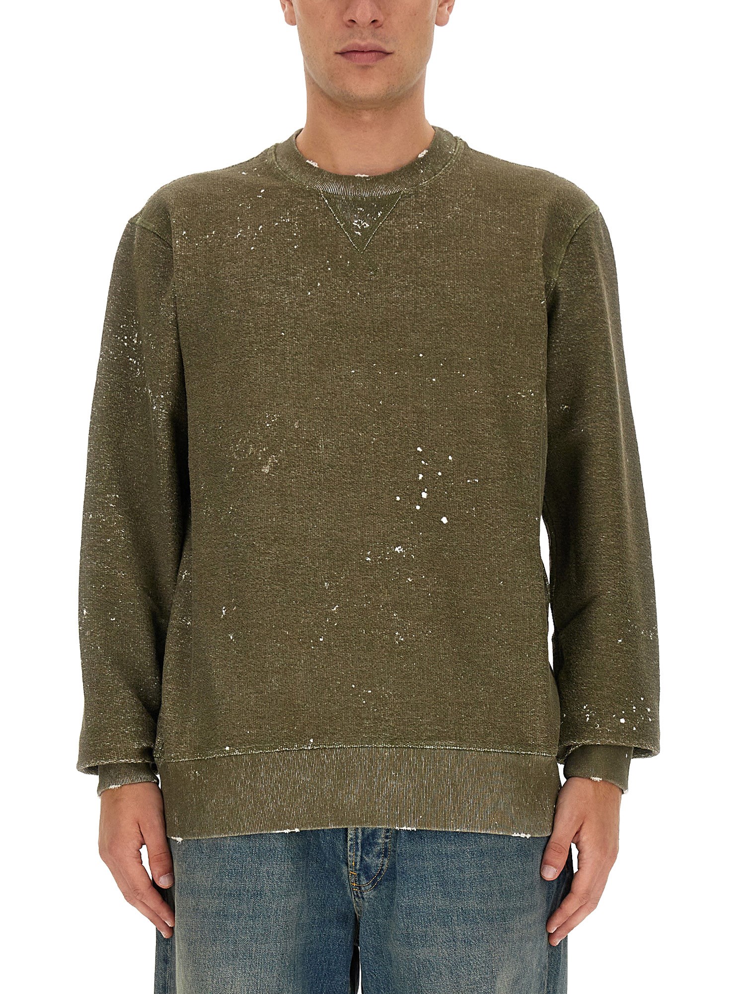 Golden Goose golden goose vintage effect sweatshirt