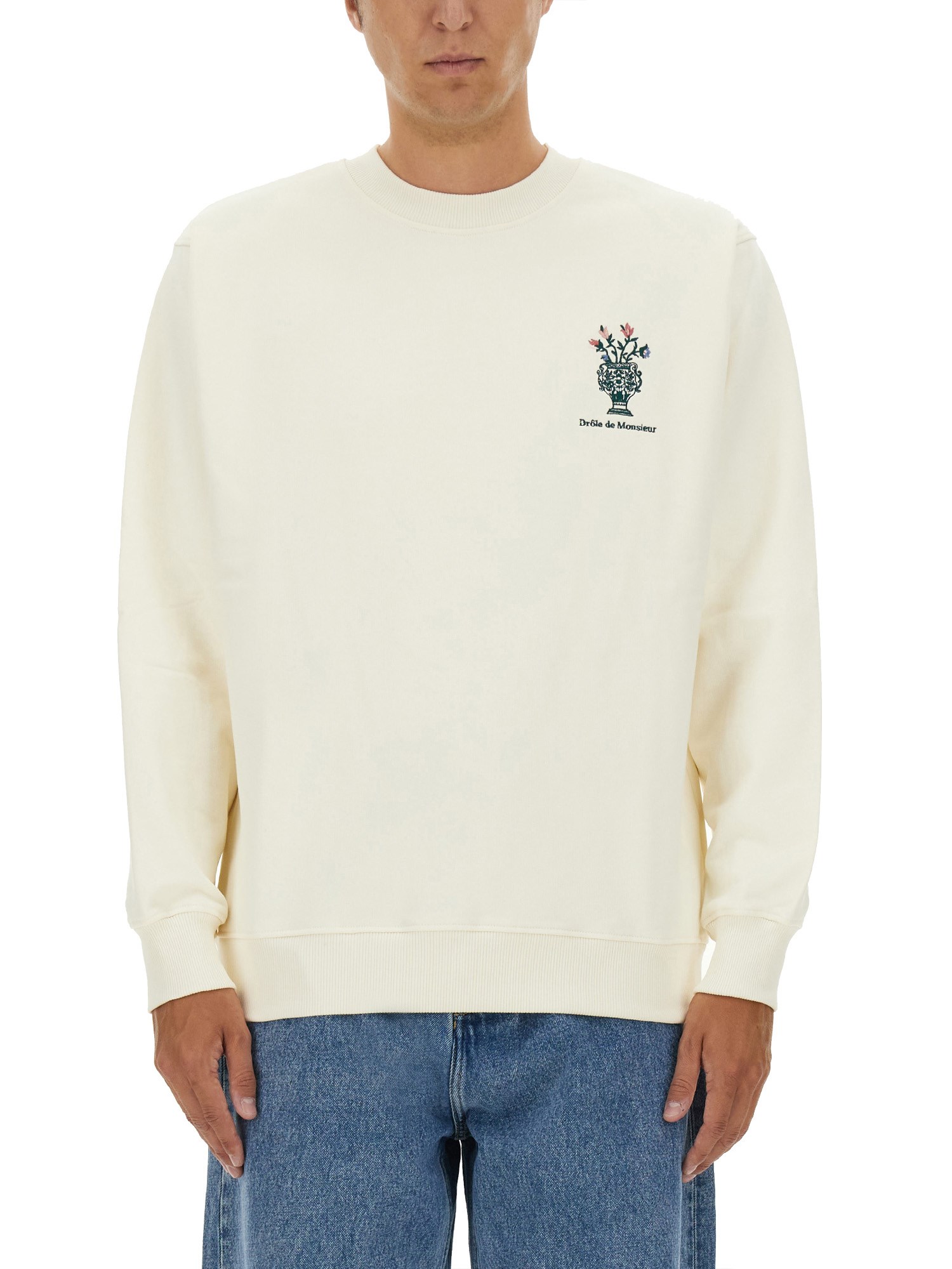 Drôle de Monsieur drôle de monsieur sweatshirt with logo