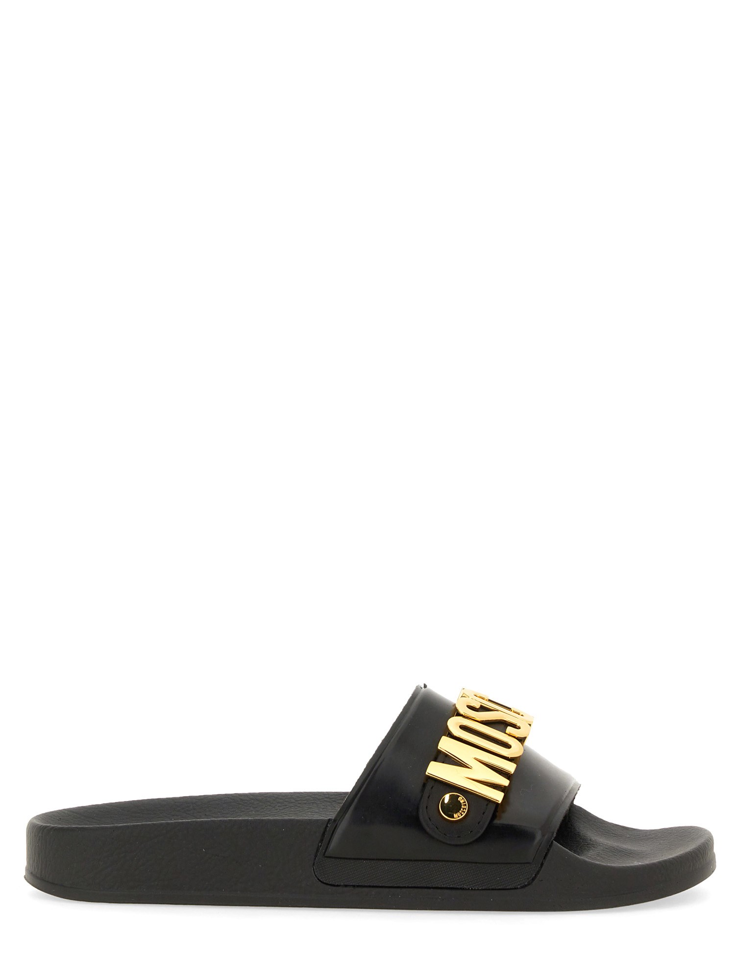 Moschino moschino slide sandal with logo