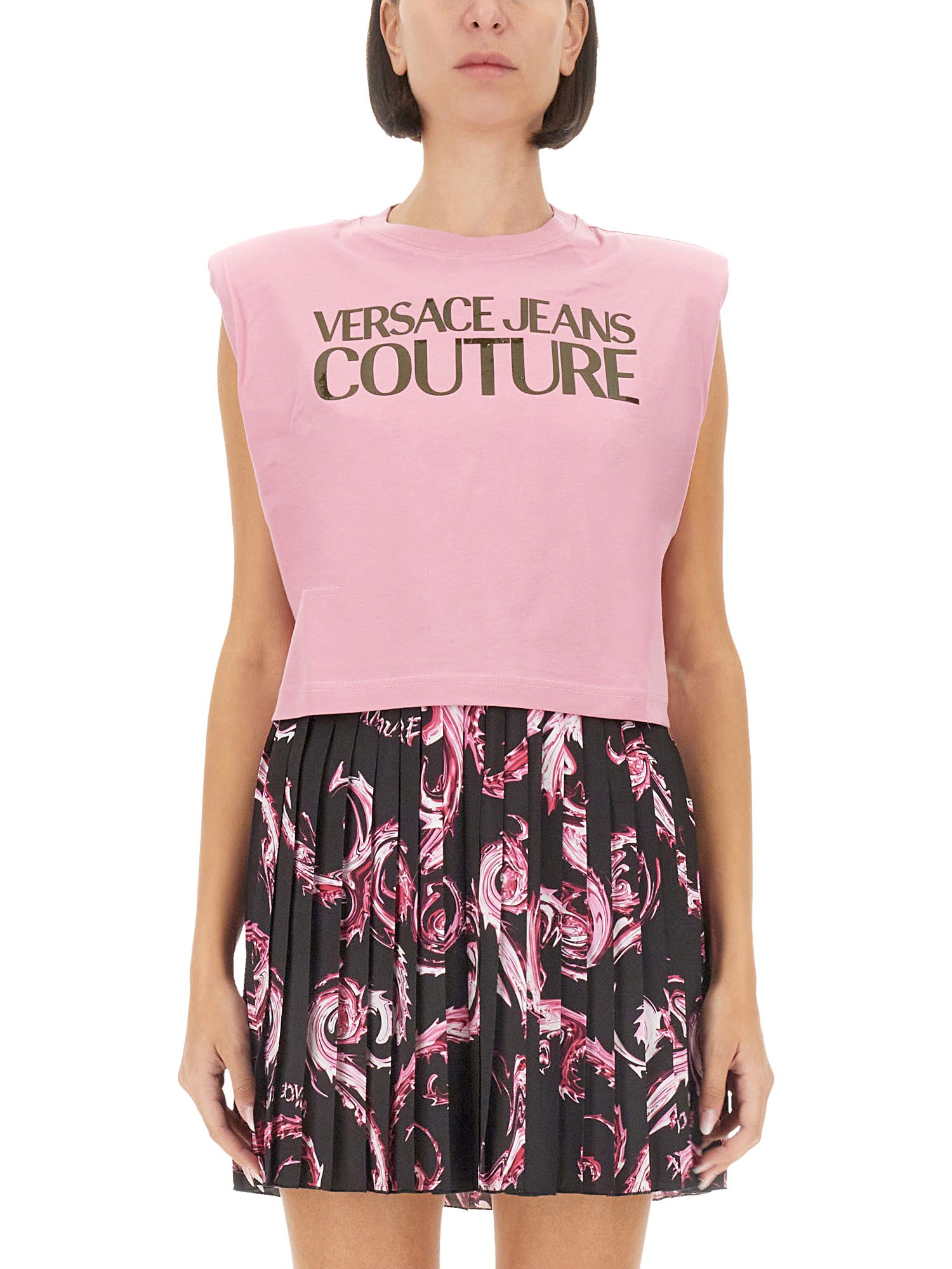 Versace Jeans Couture versace jeans couture tops with logo