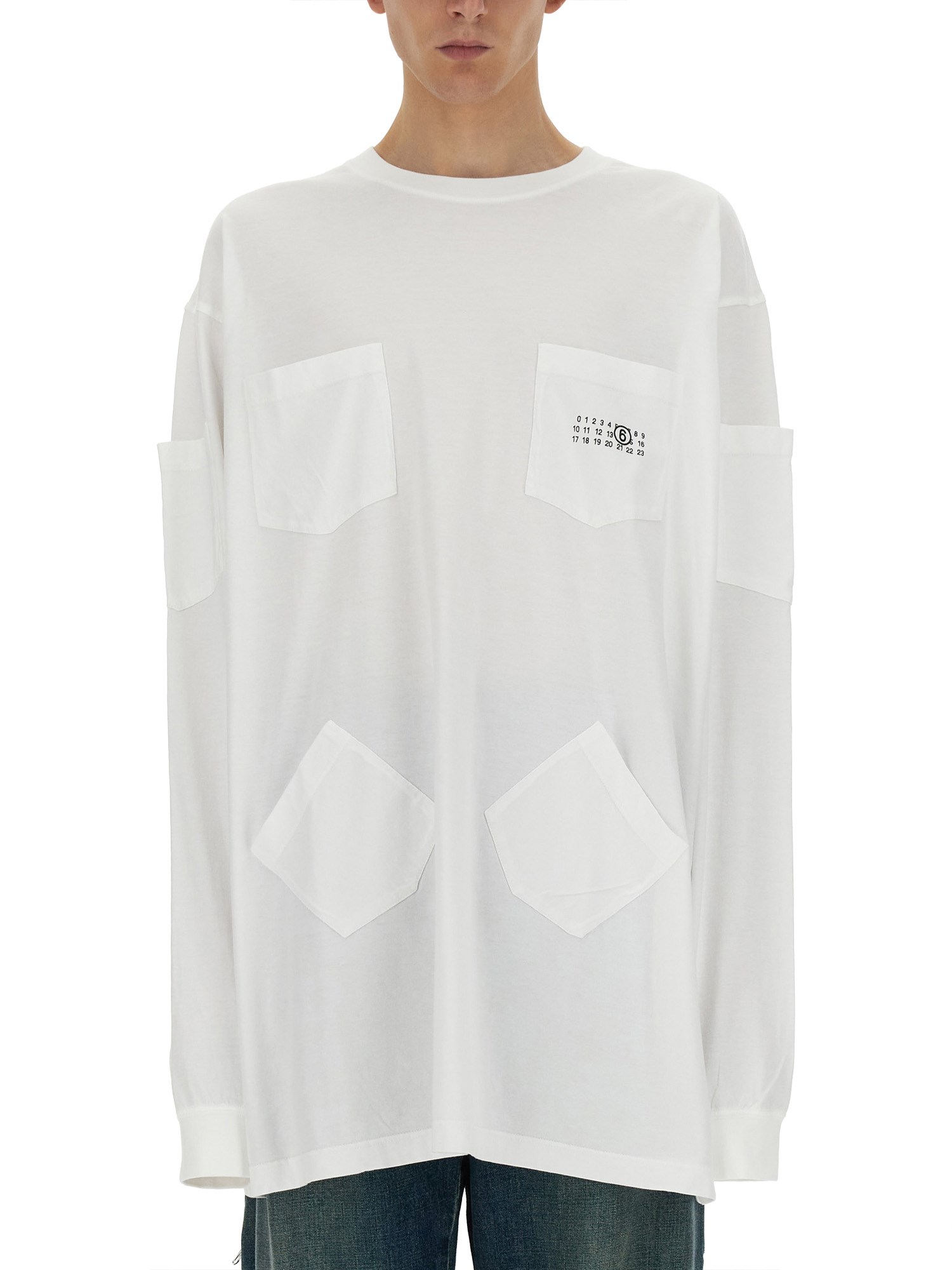 MM6 Maison Margiela mm6 maison margiela t-shirt with logo