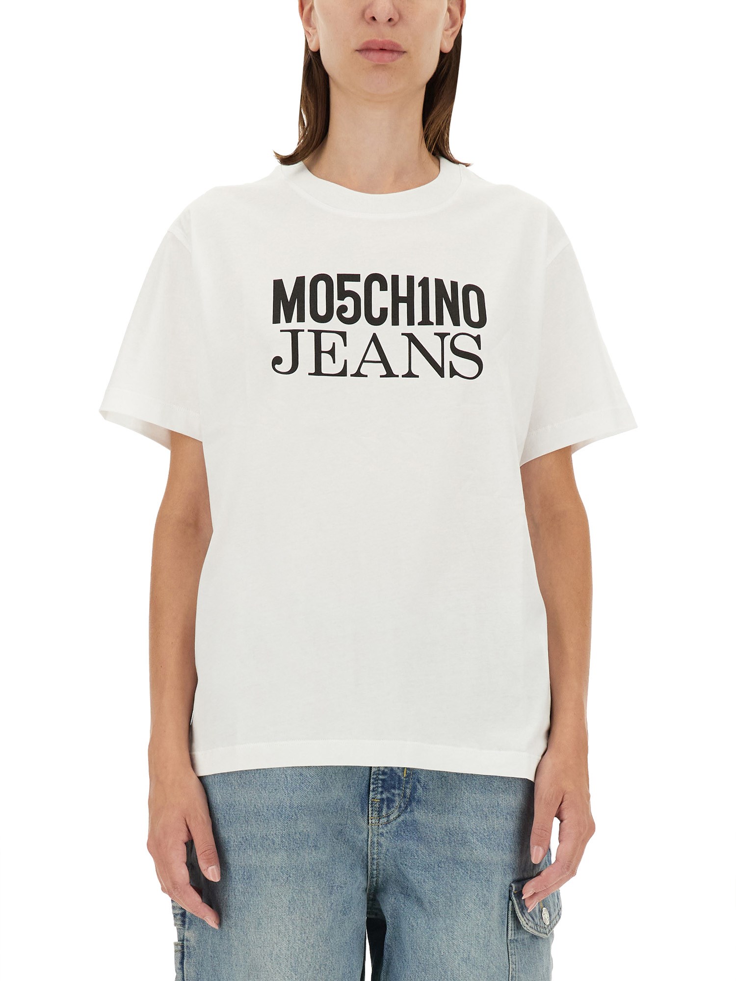 Moschino Jeans moschino jeans t-shirt with logo