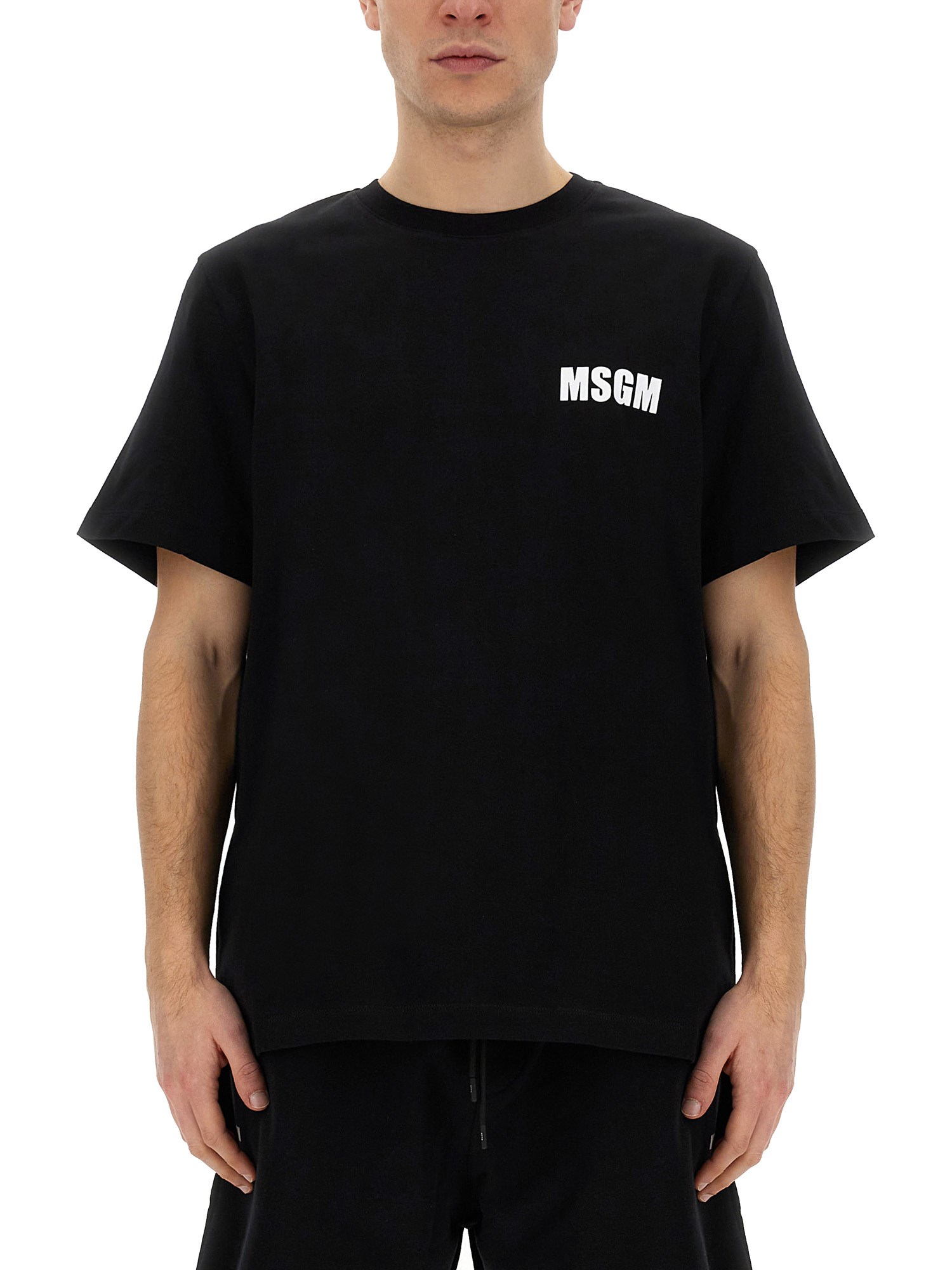 Msgm msgm t-shirt with logo