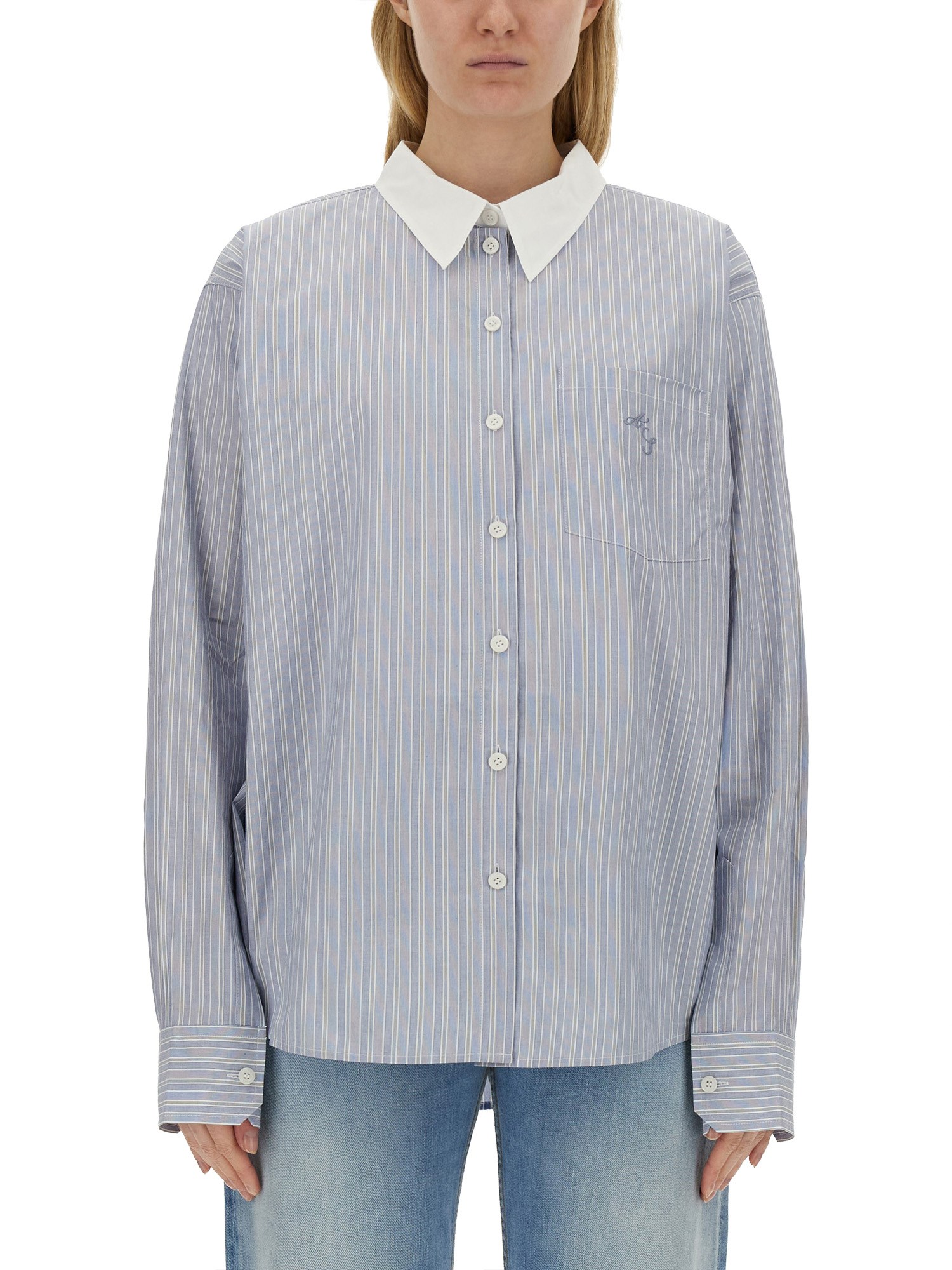 Acne Studios acne studios striped shirt