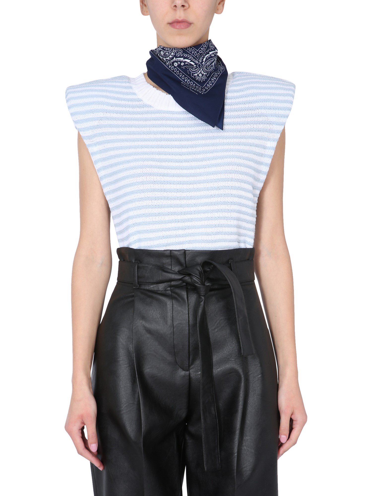 Philosophy Di Lorenzo Serafini philosophy di lorenzo serafini sweater with shoulder straps