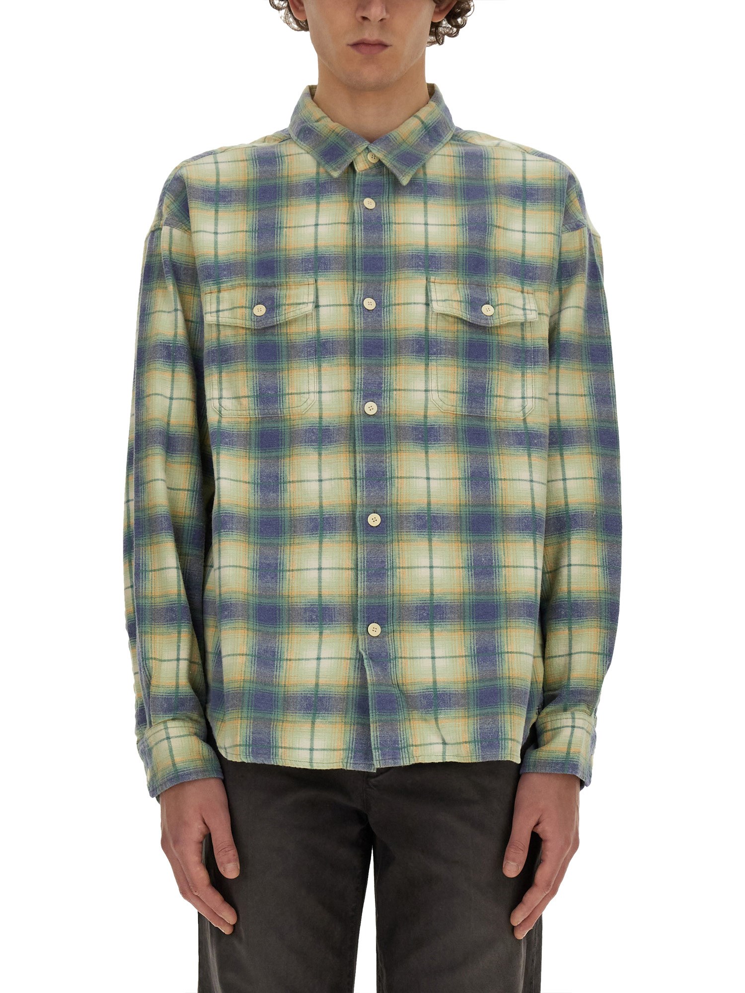  visvim plaid shirt