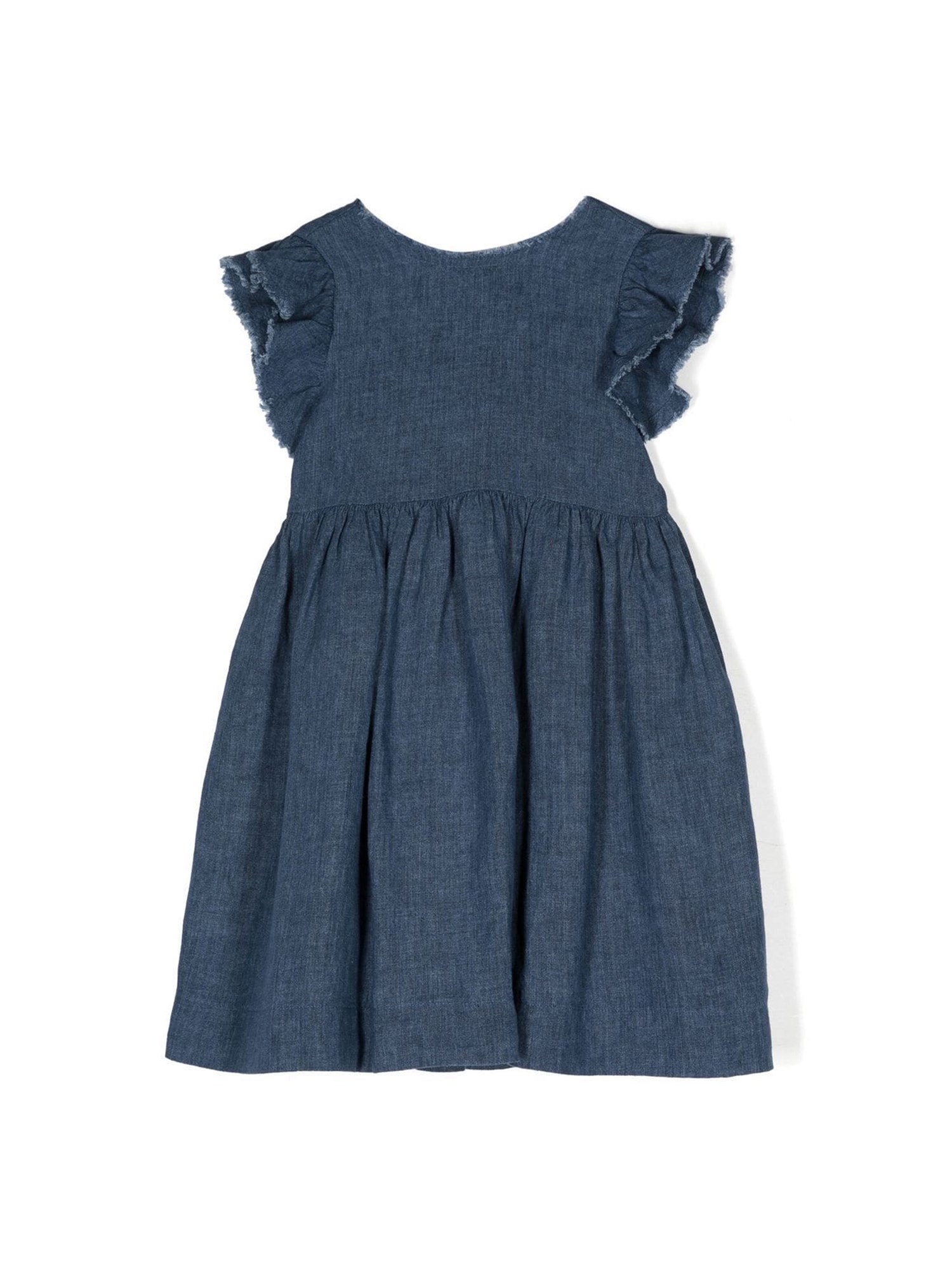 Il Gufo il gufo short sleeve ruffle dress