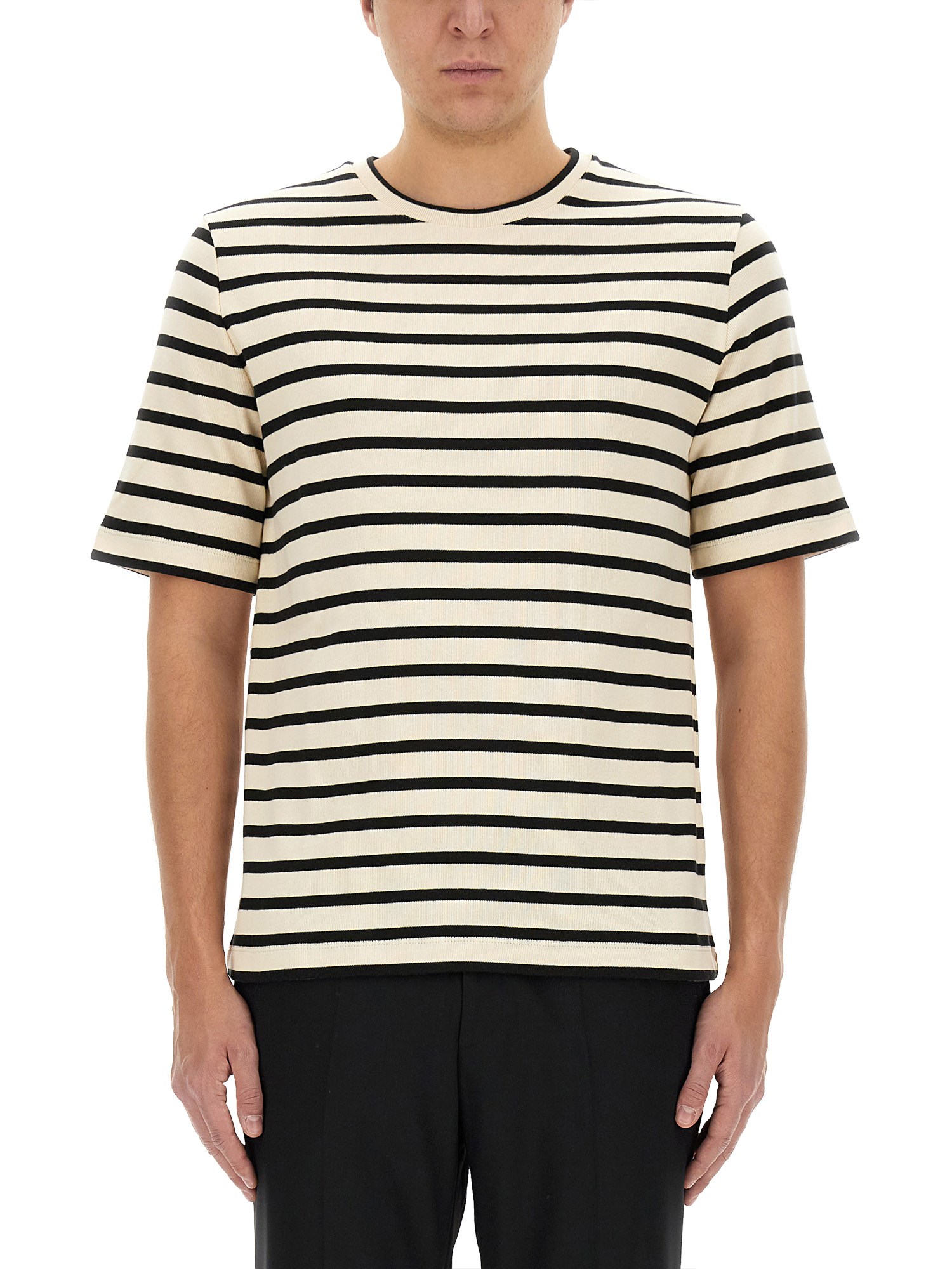 Jil Sander jil sander striped t-shirt