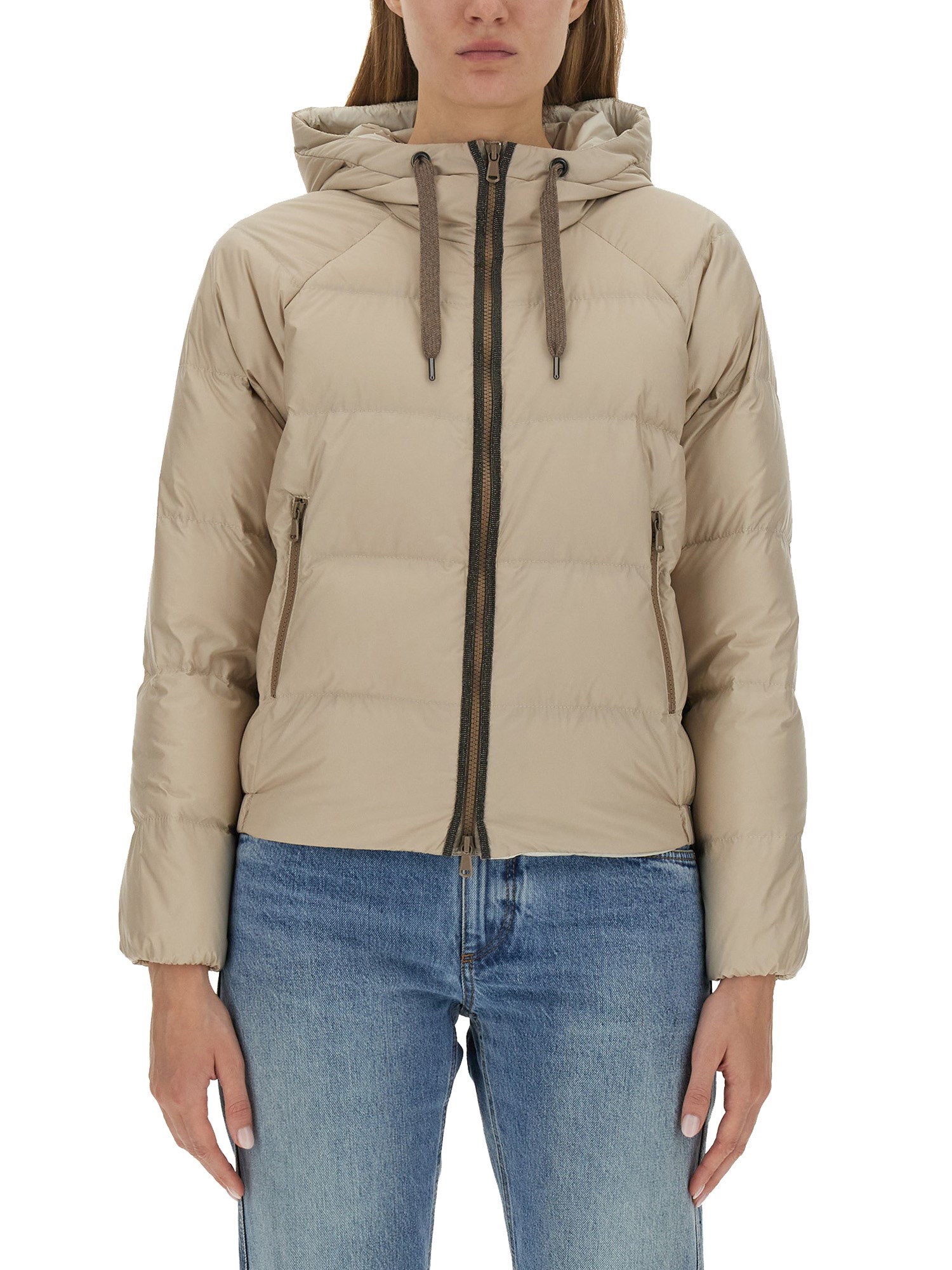 Brunello Cucinelli brunello cucinelli down jacket with hood