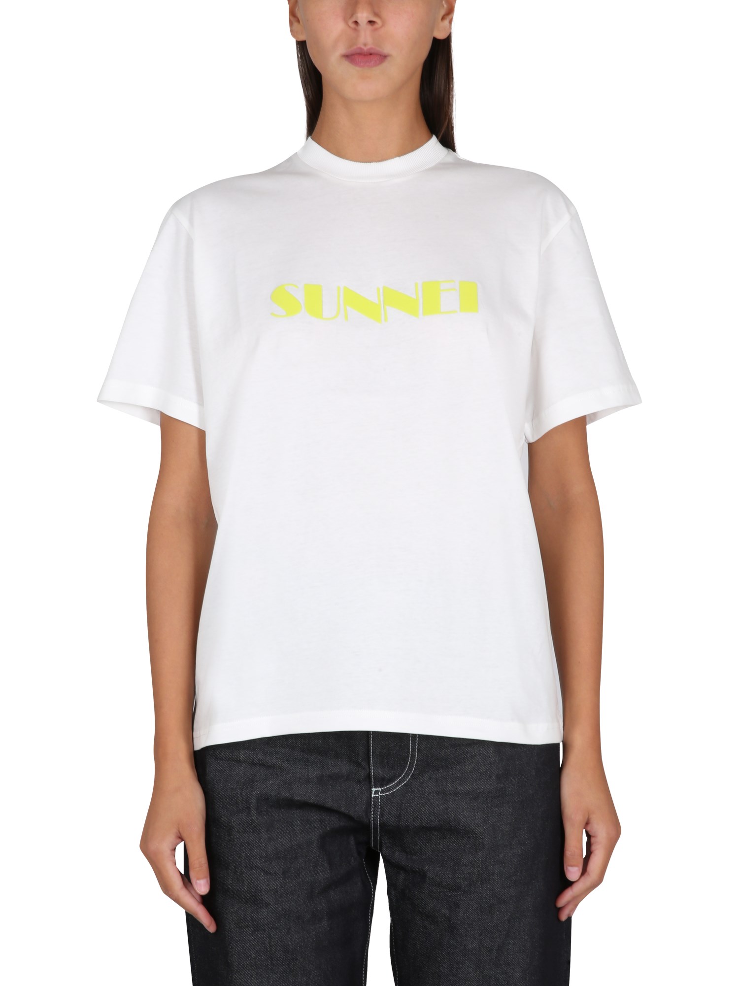 Sunnei sunnei t-shirt with logo