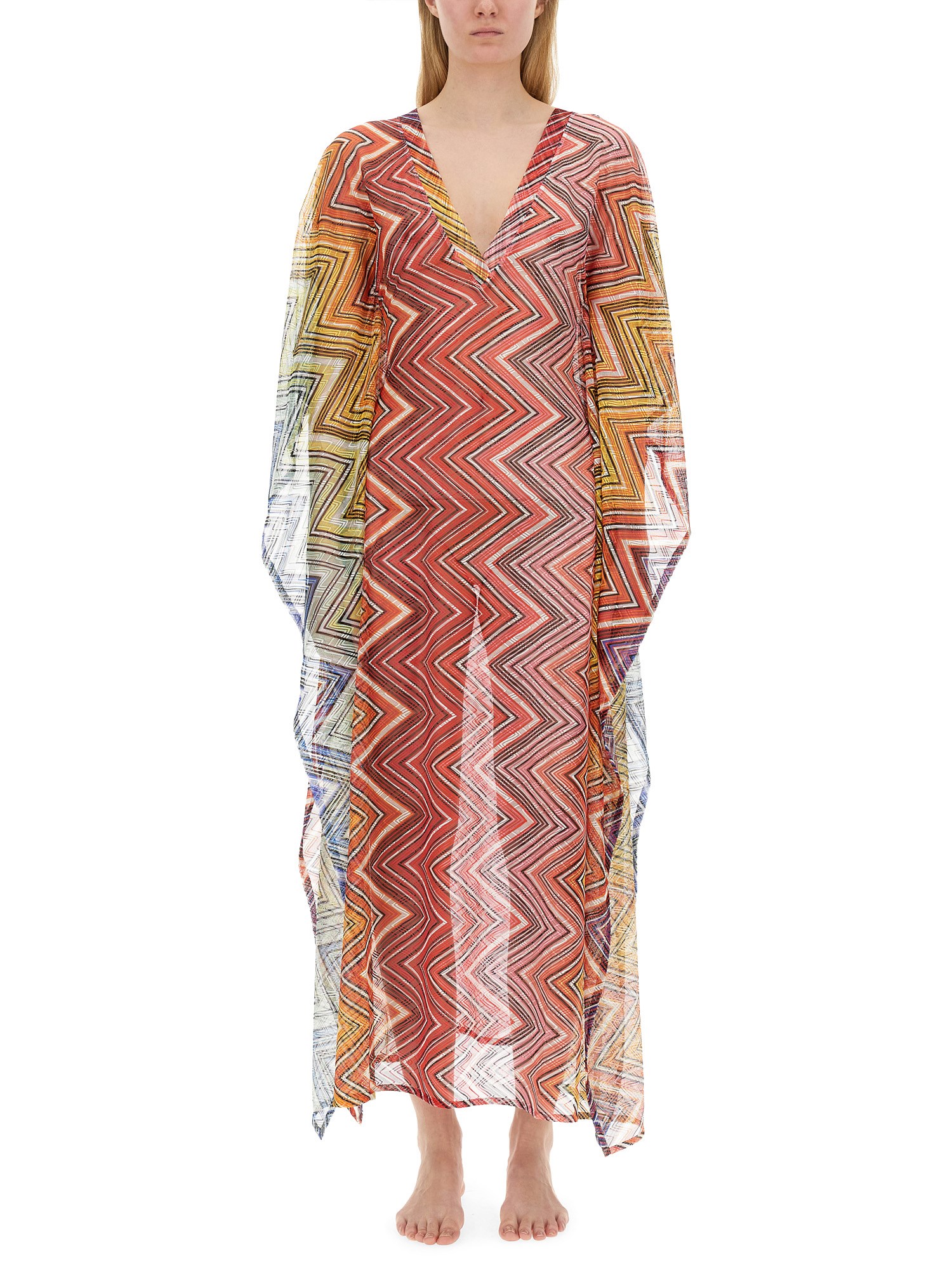 Missoni missoni striped caftan