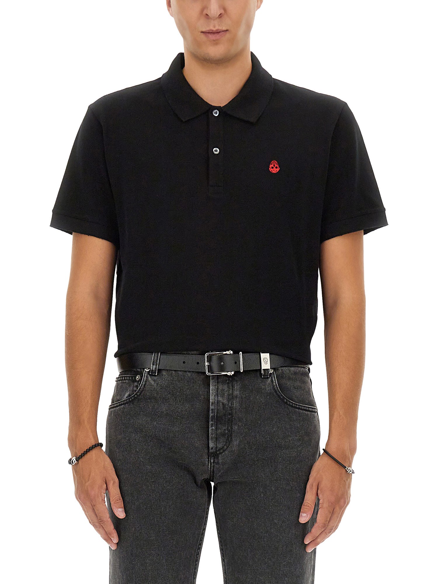 Alexander McQueen alexander mcqueen polo "skull"