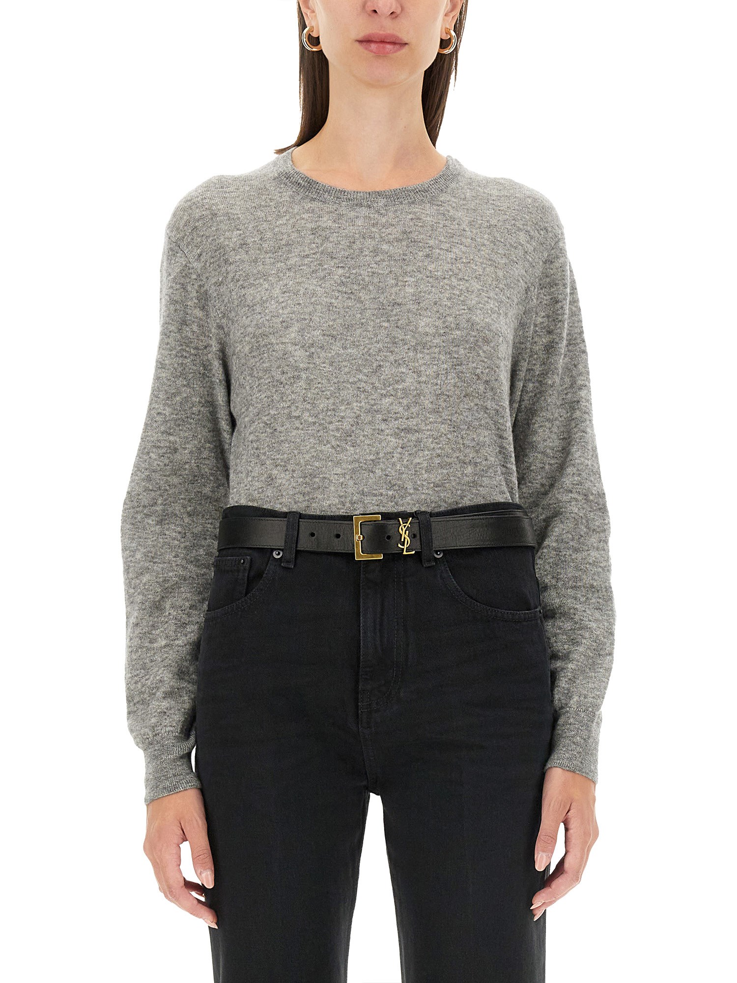 Saint Laurent saint laurent cashmere and silk sweater