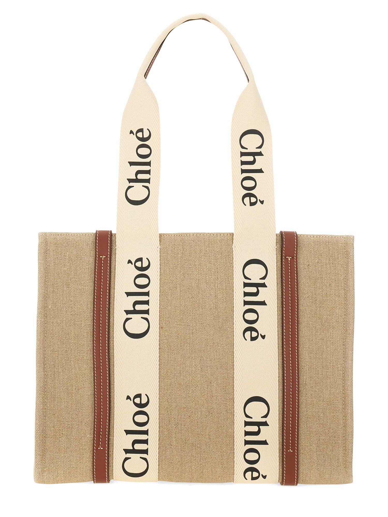  chloe' "woody" tote bag