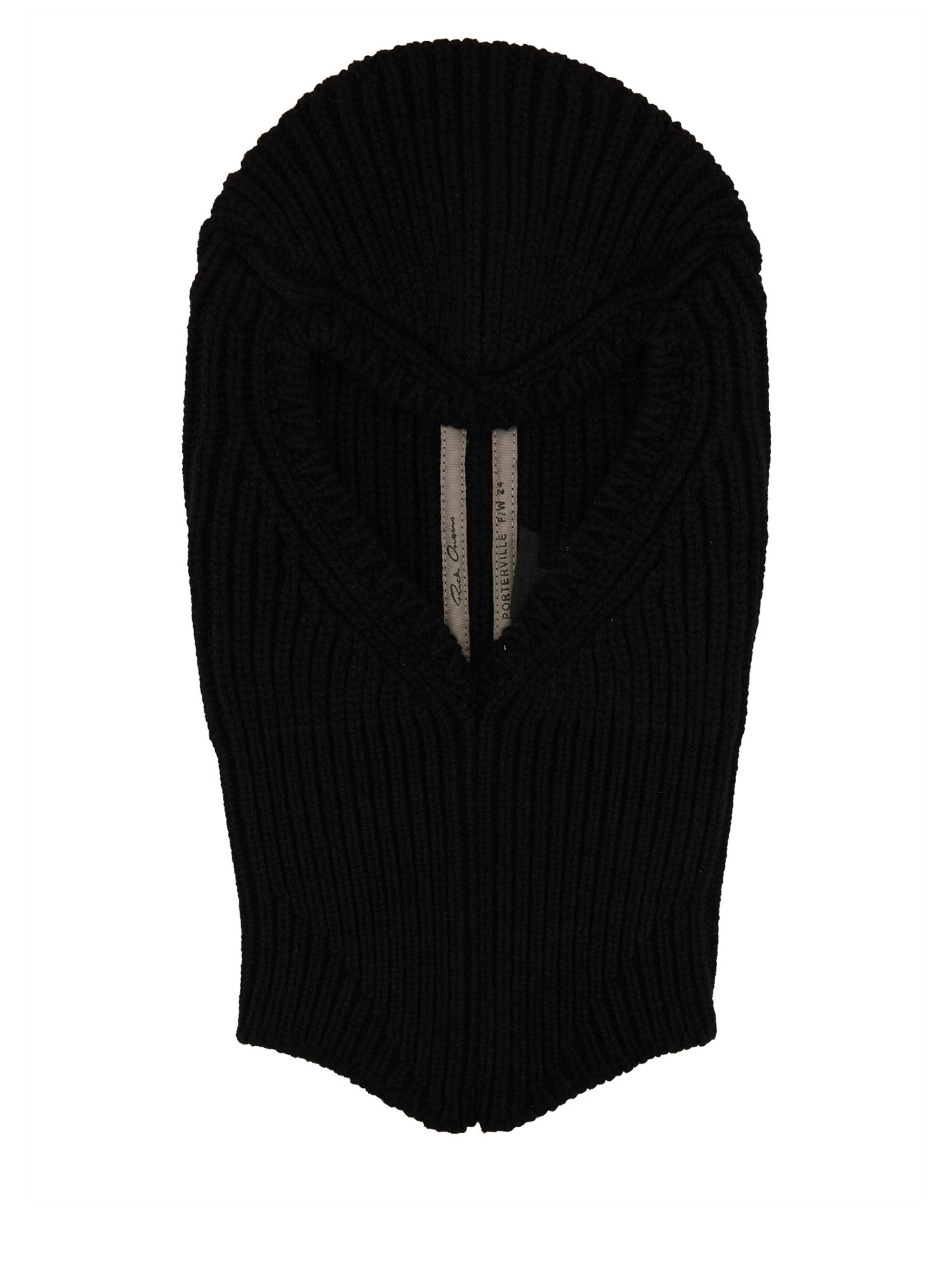 Rick Owens rick owens knitted balaclava