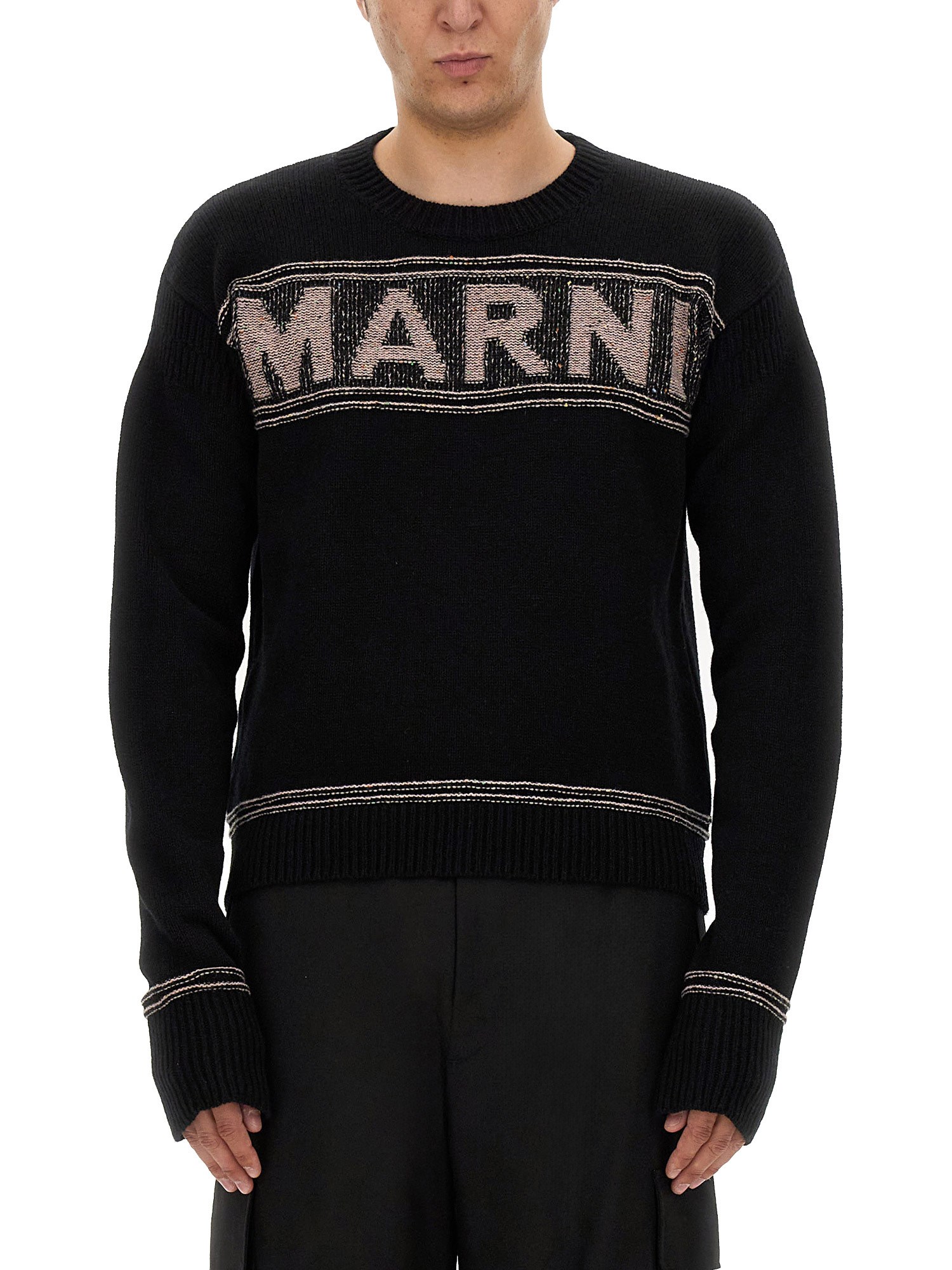 Marni marni jersey with logo