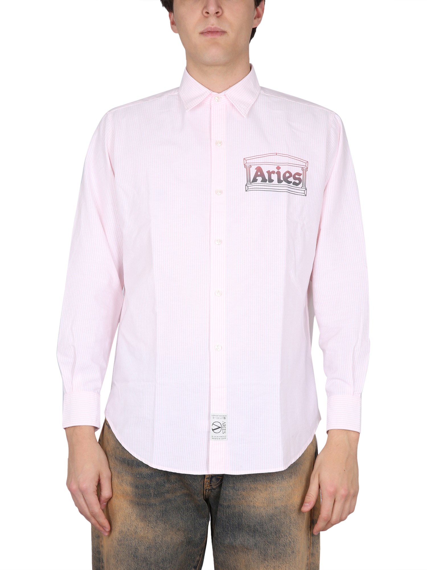 Aries aries shirt with logo