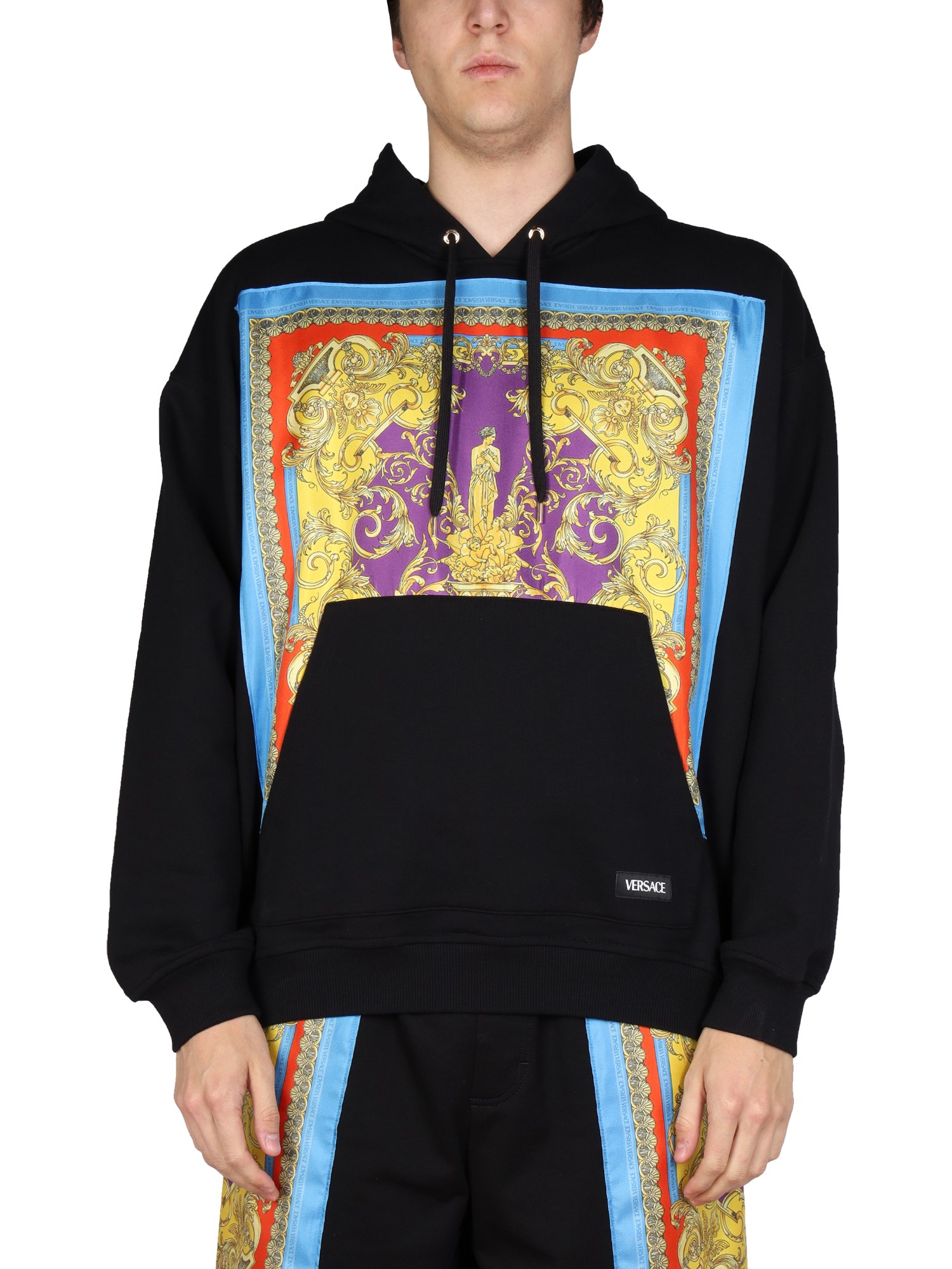 Versace versace "baroque goddess" sweatshirt