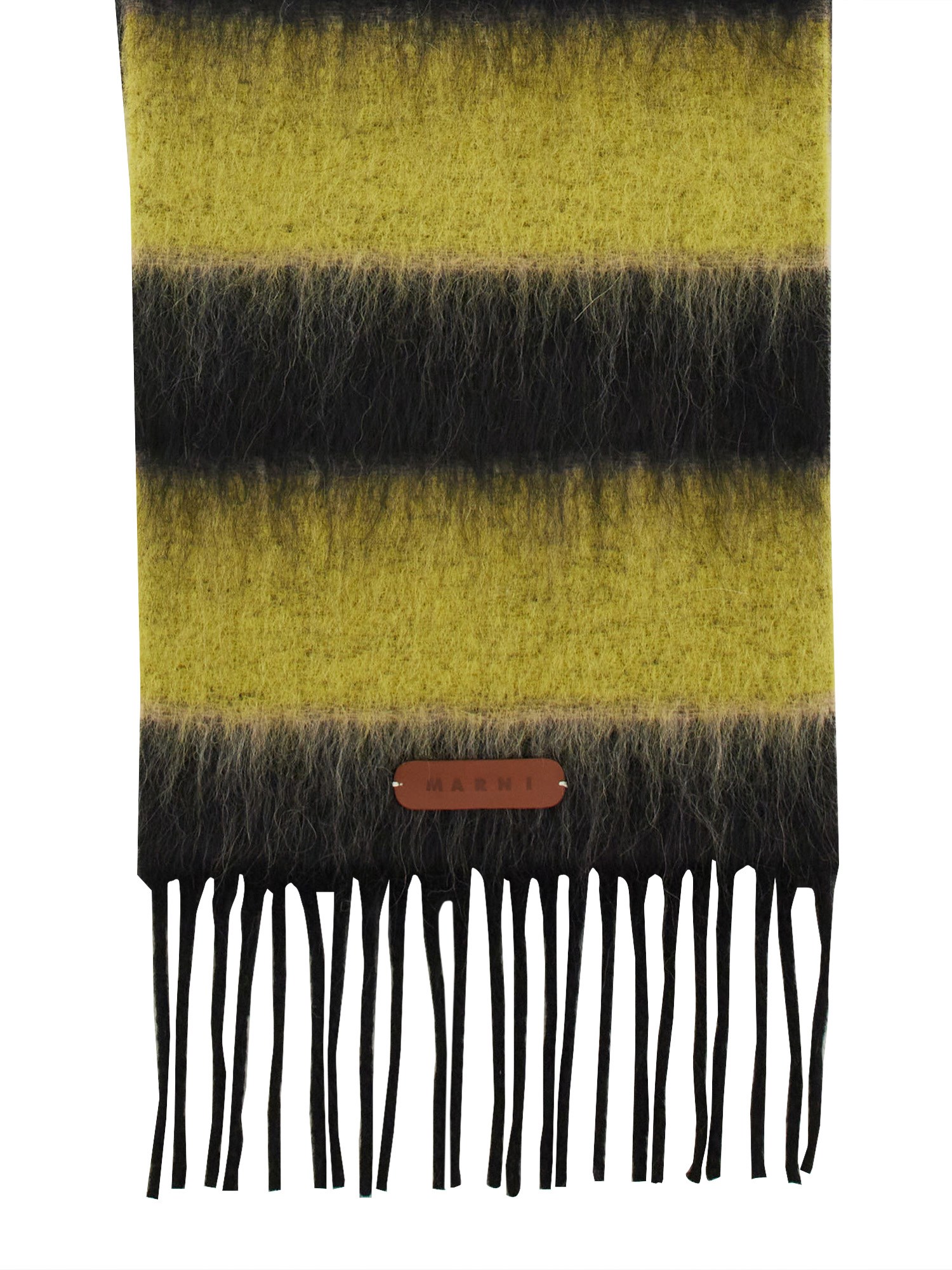 Marni marni striped scarf