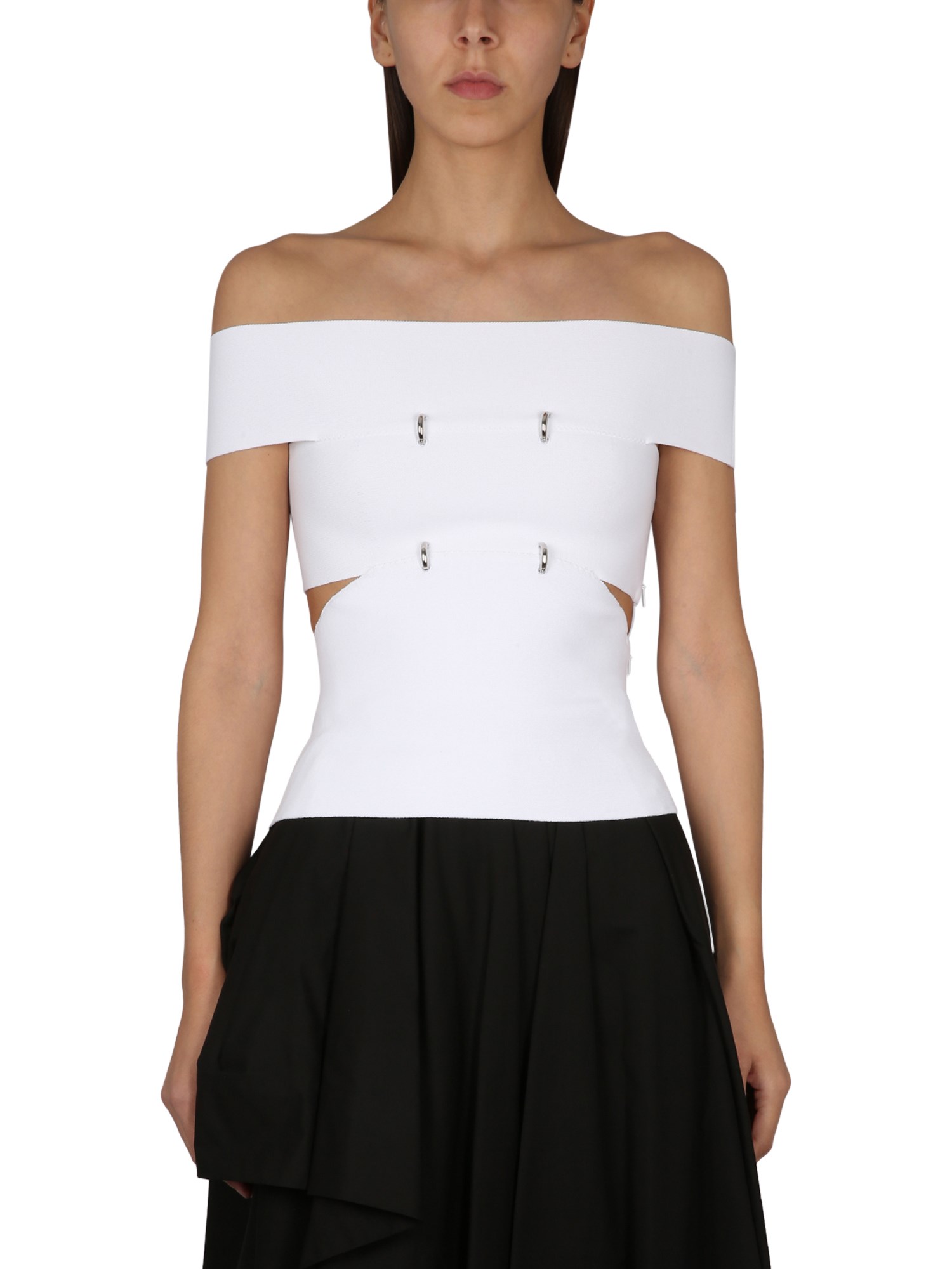 Alexander McQueen alexander mcqueen top with cut-out details