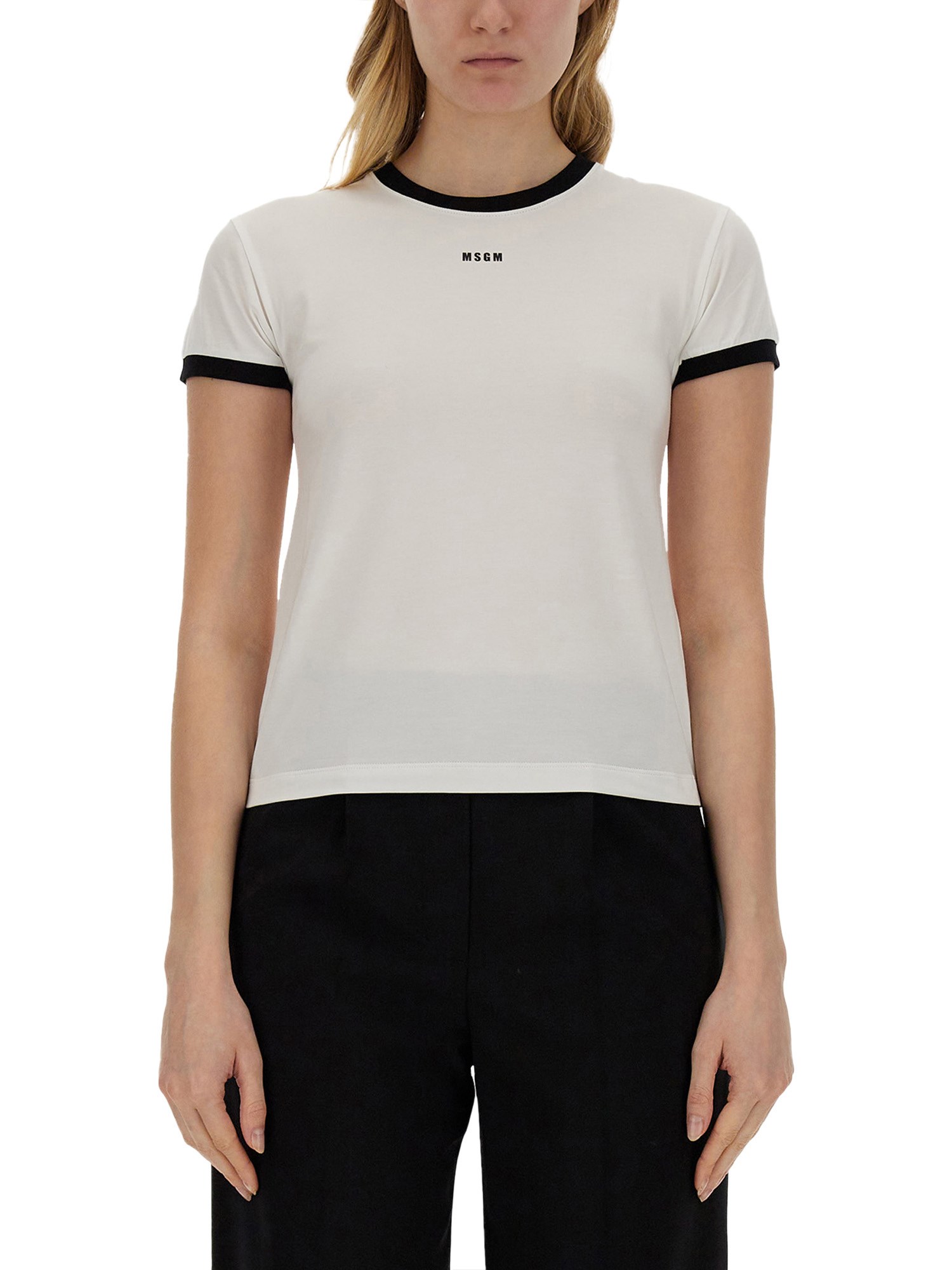 Msgm msgm t-shirt with logo