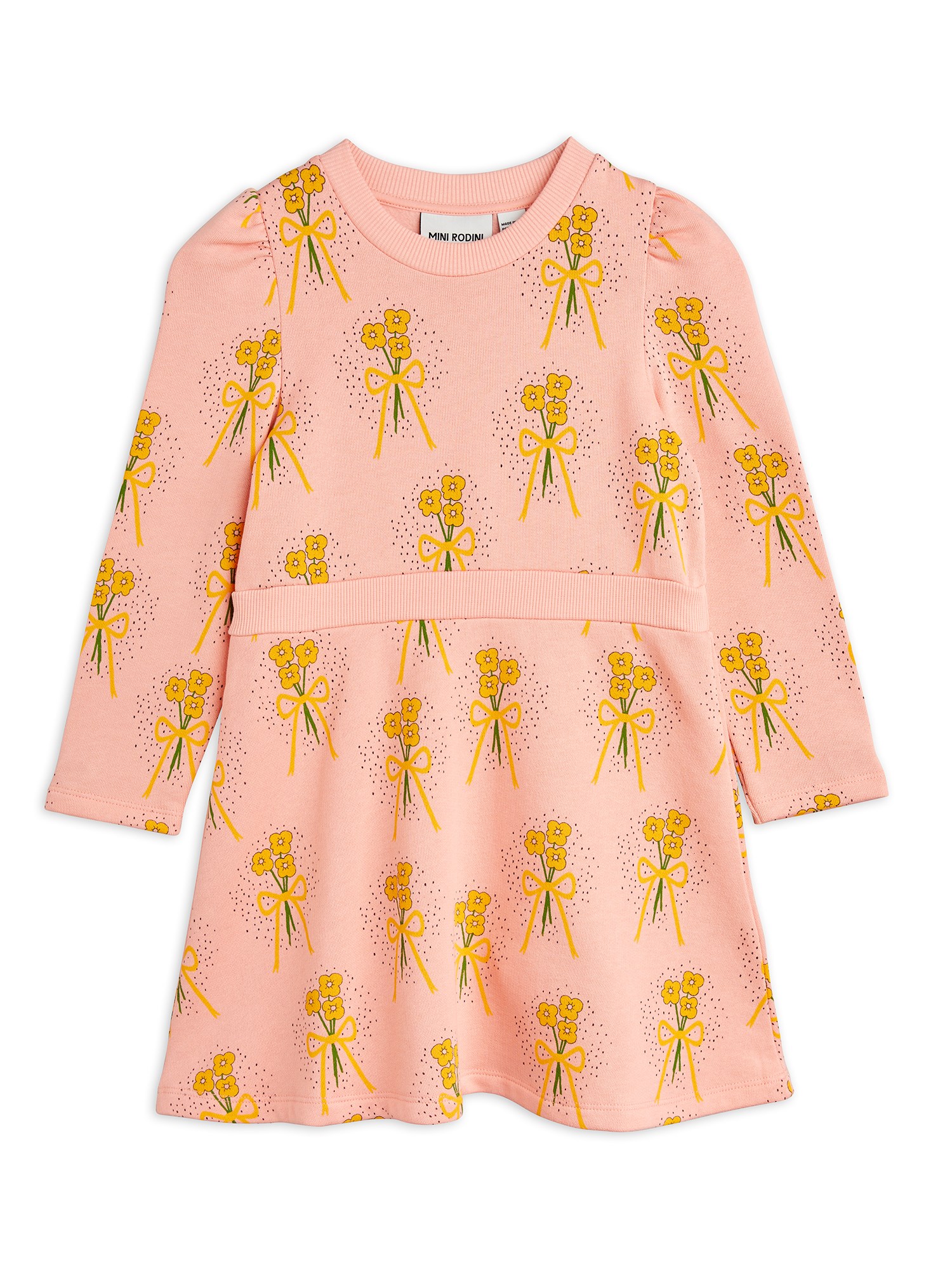 Mini Rodini mini rodini mini rodini winter flowers aop sweat dress -chapter 2,