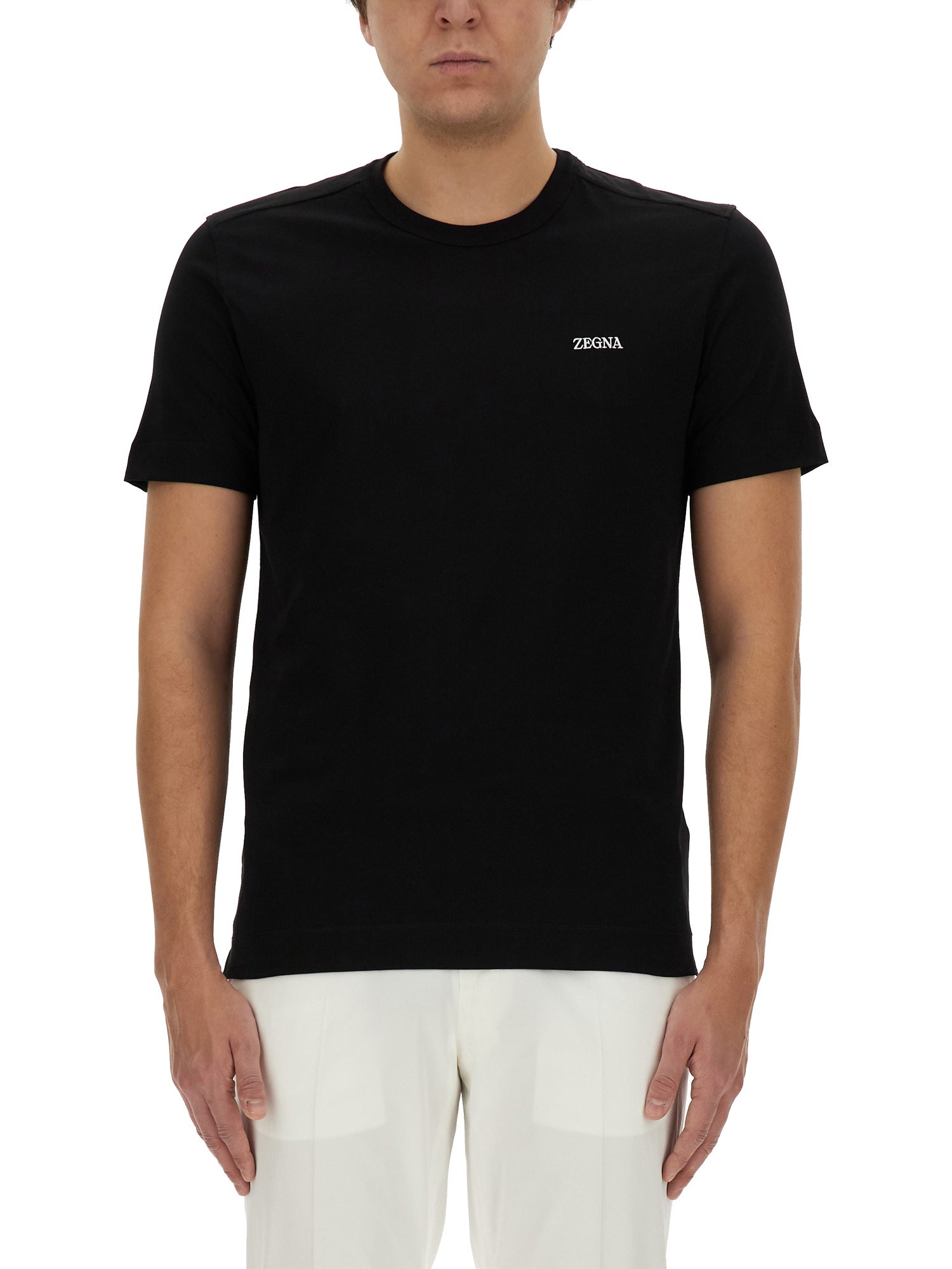 zegna zegna t-shirt with logo