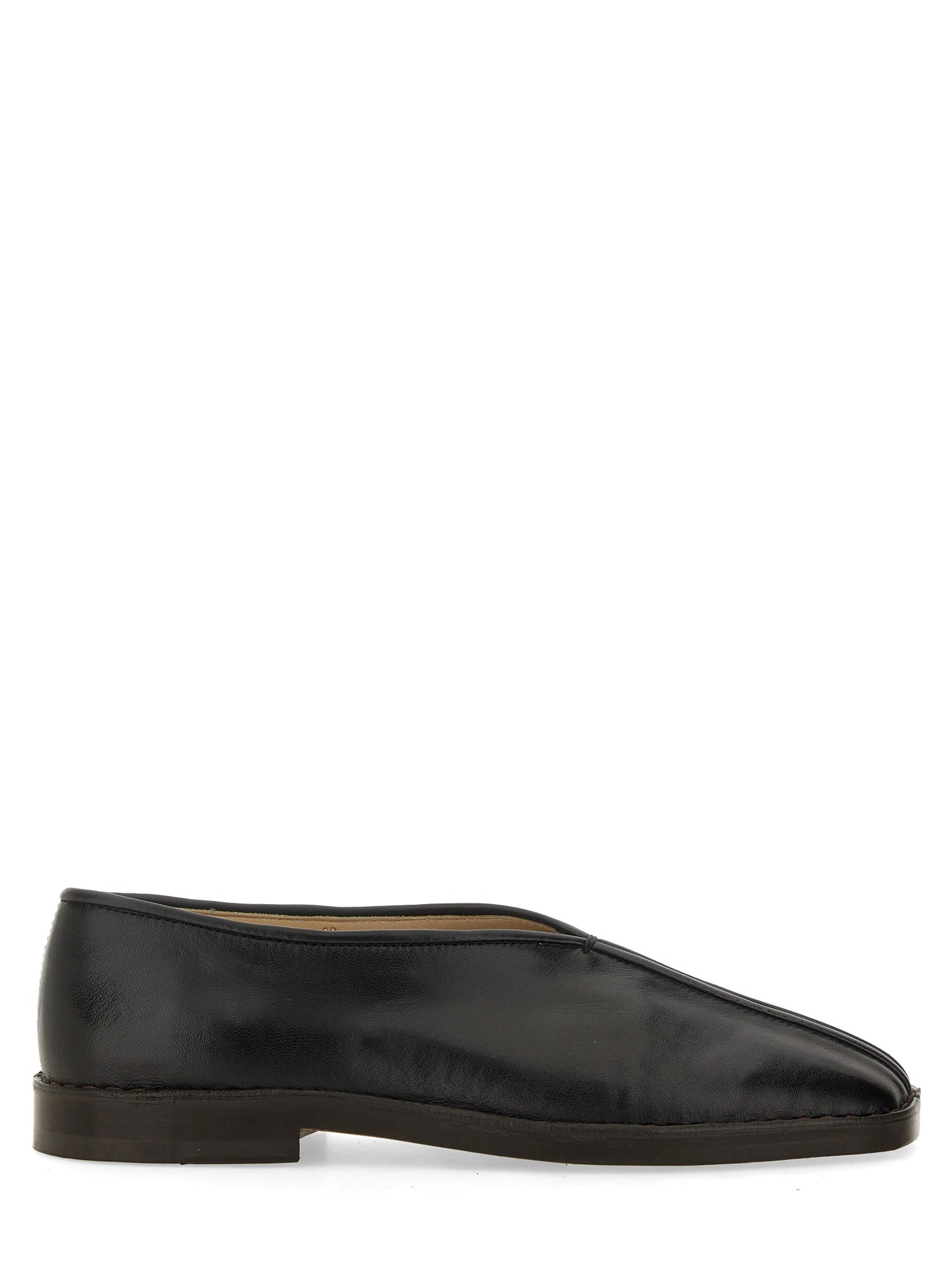 Lemaire lemaire leather slipper