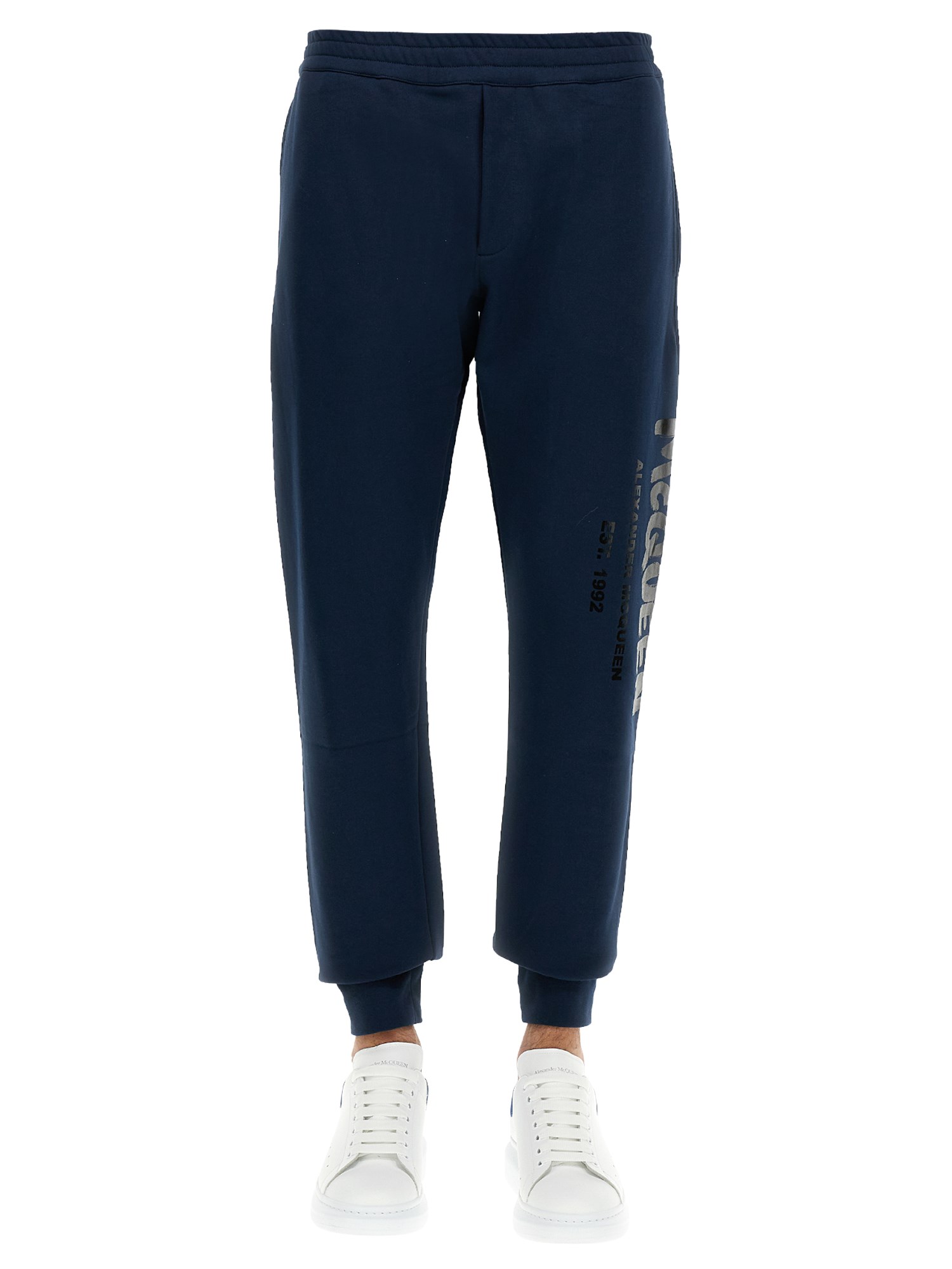 Alexander McQueen alexander mcqueen jogging pants with graffiti logo