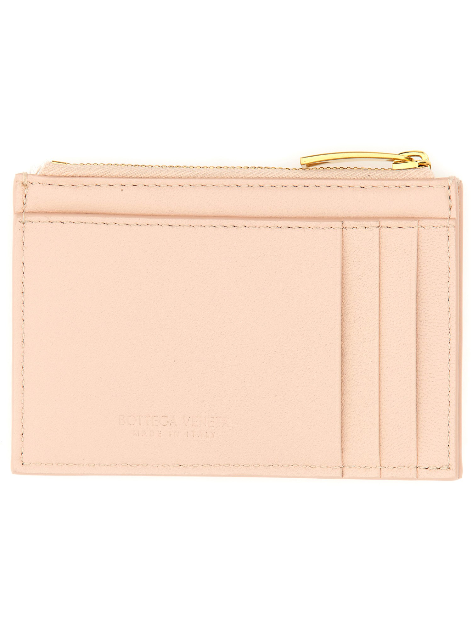 Bottega Veneta bottega veneta card holder "cassette" with zipper