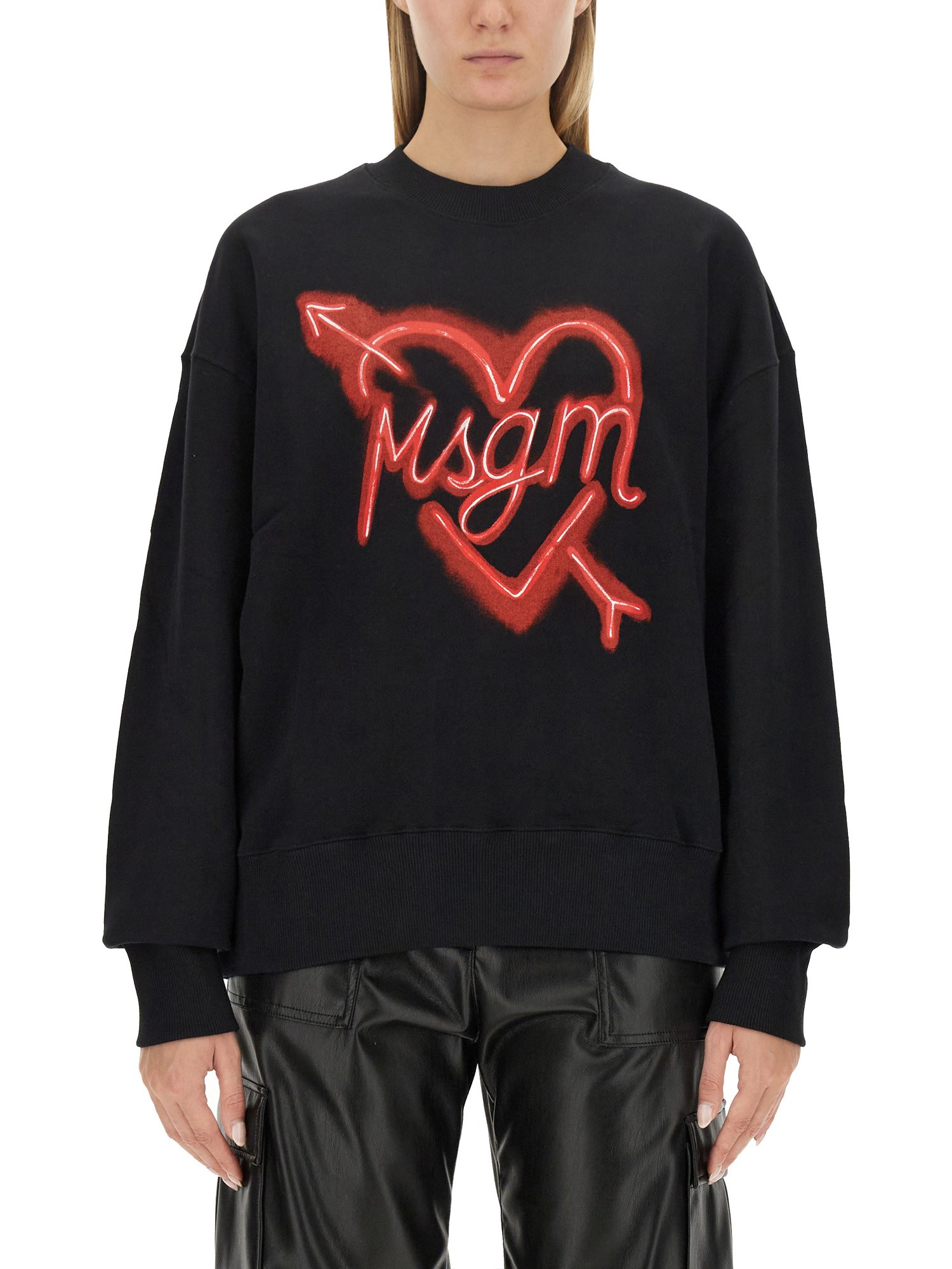 Msgm msgm sweatshirt with logo