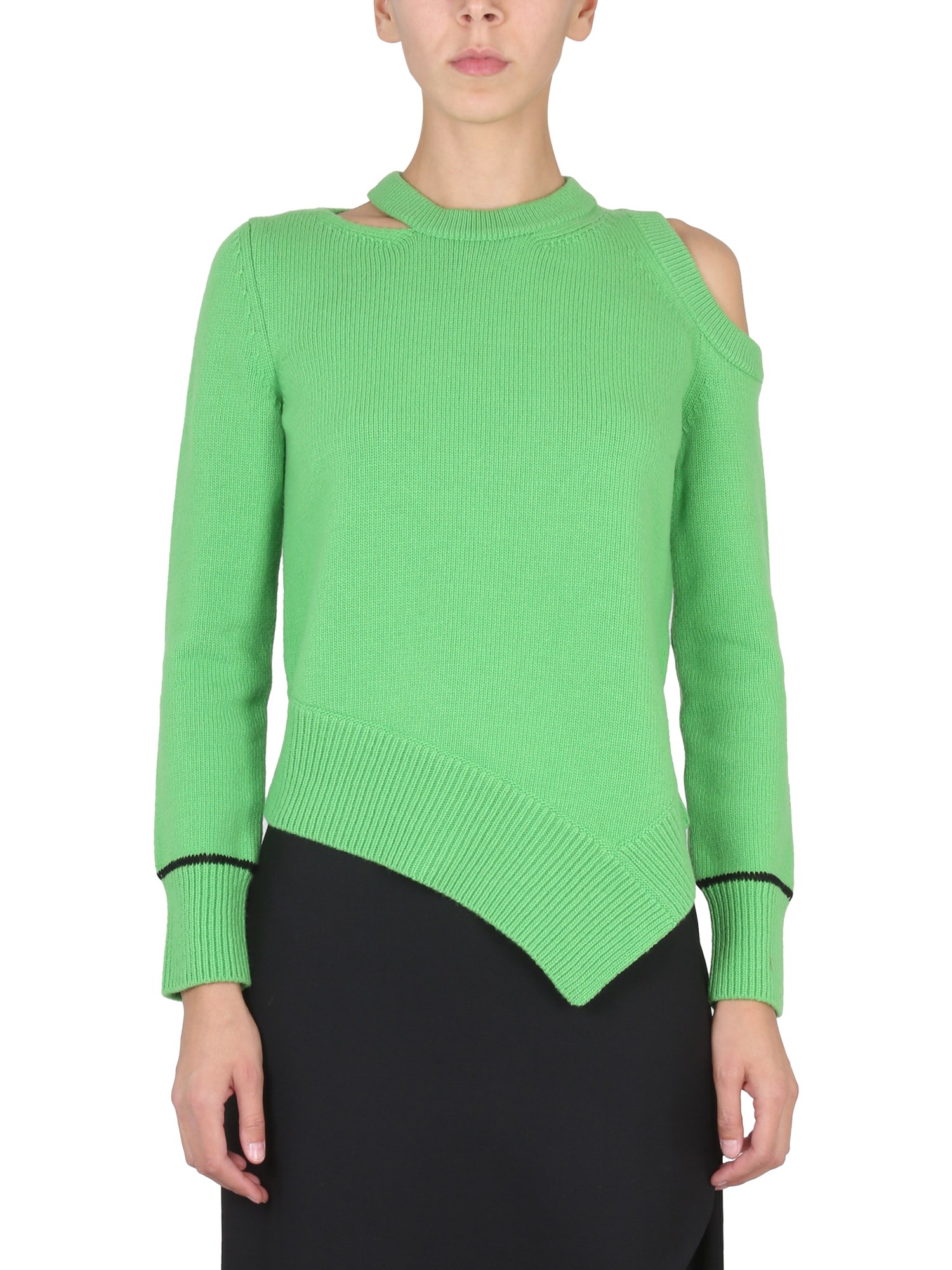 Alexander McQueen alexander mcqueen sweater with bare shoulders