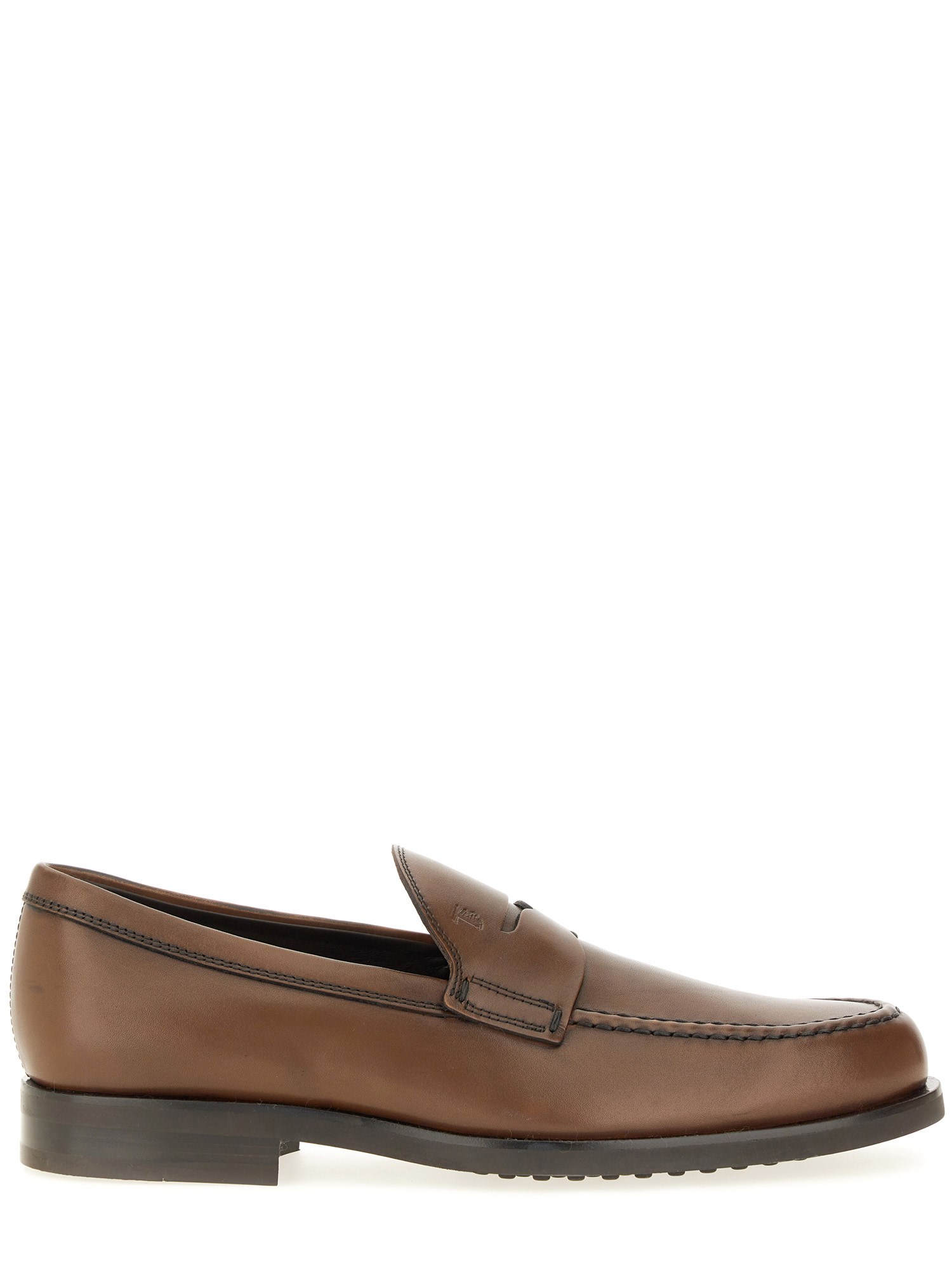 Tod's tod's leather loafer