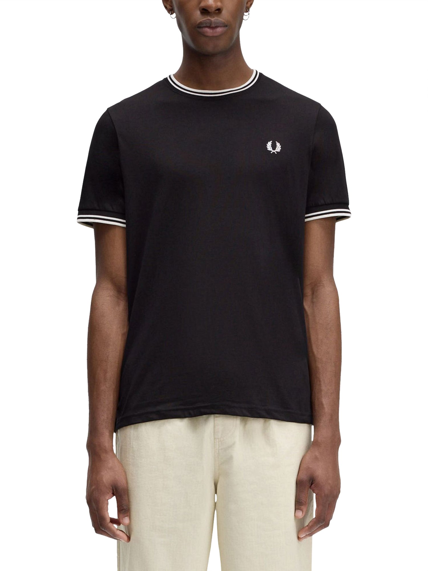 Fred Perry fred perry t-shirt with logo embroidery