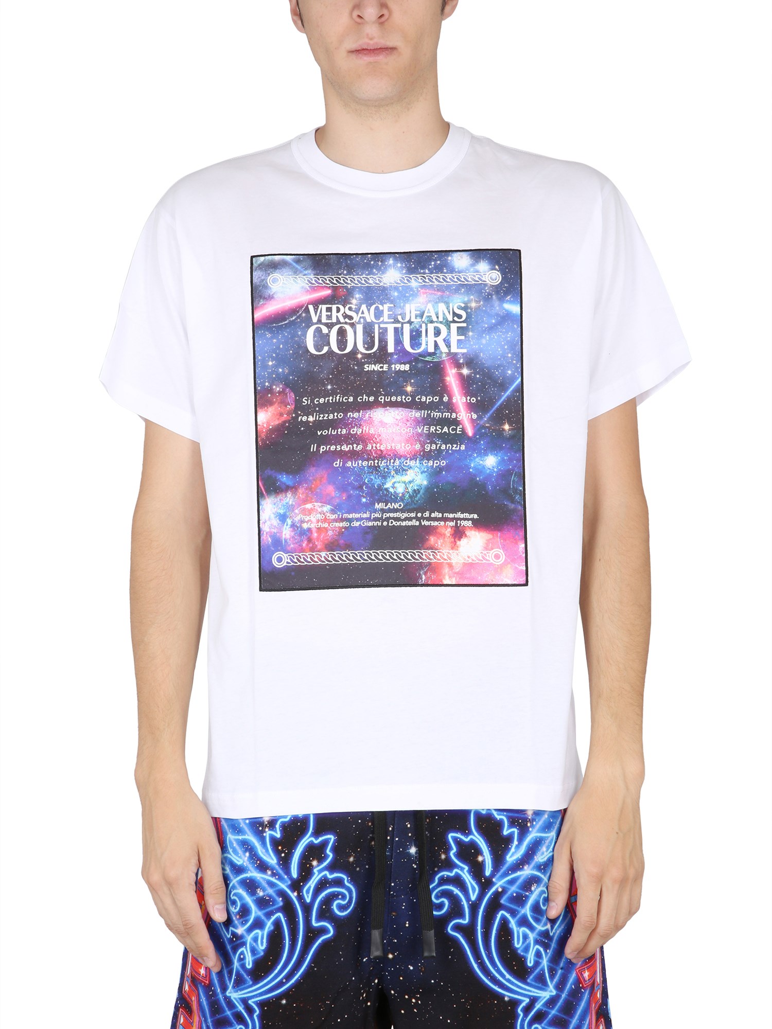 Versace Jeans Couture versace jeans couture "space warranty" t-shirt