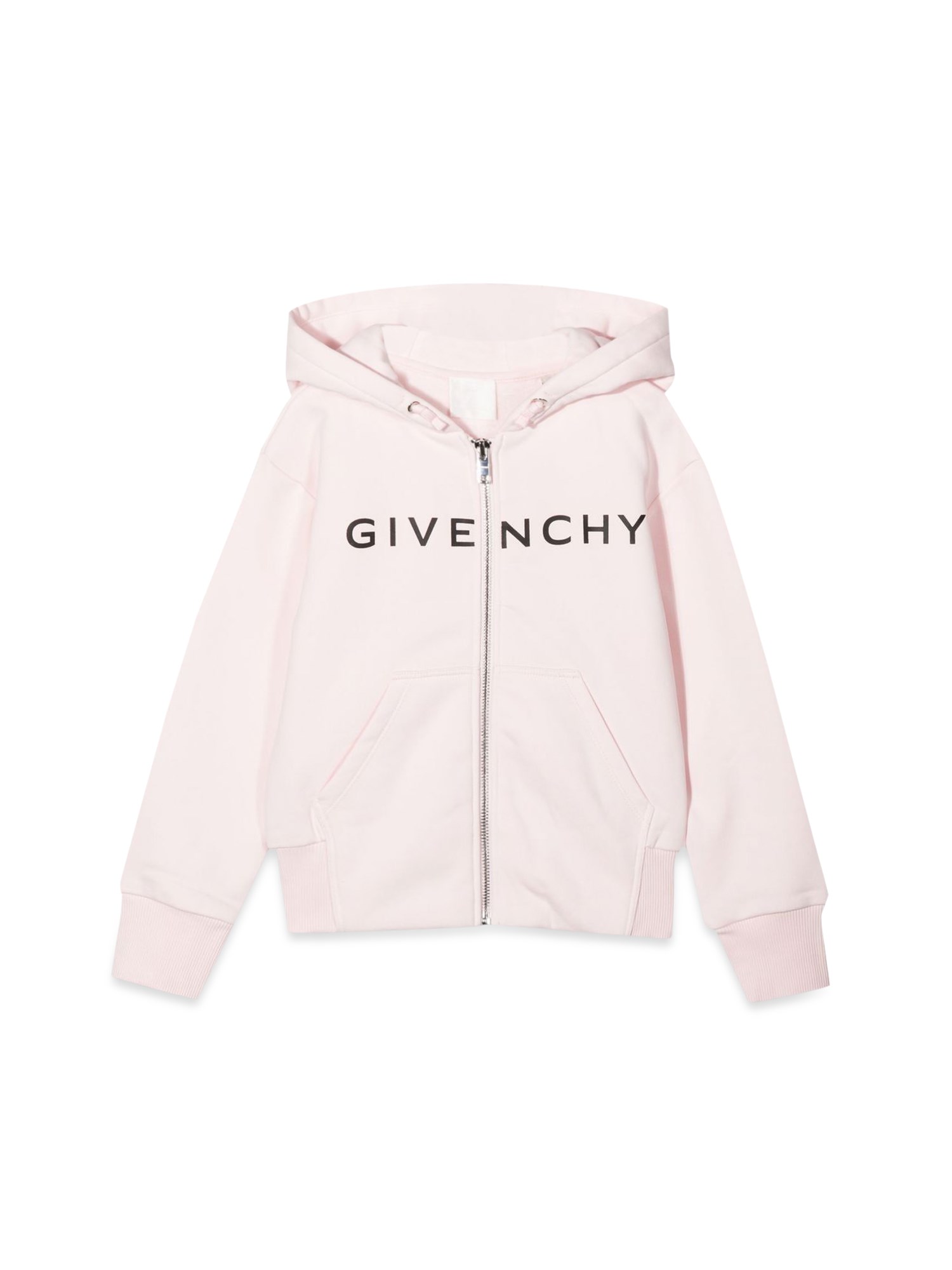 Givenchy givenchy zipper hooded cardigan with logo