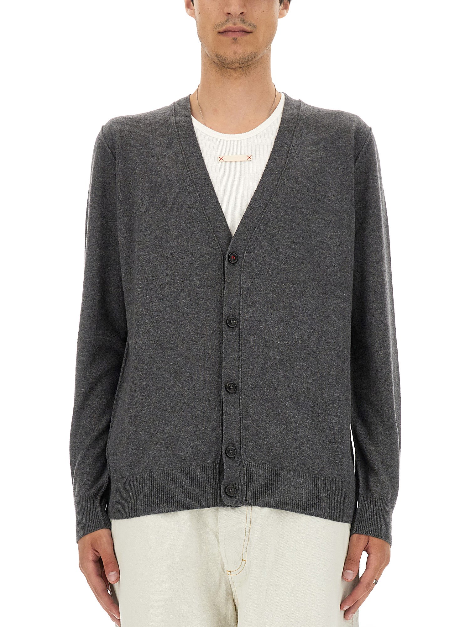 Maison Margiela maison margiela cashmere cardigan