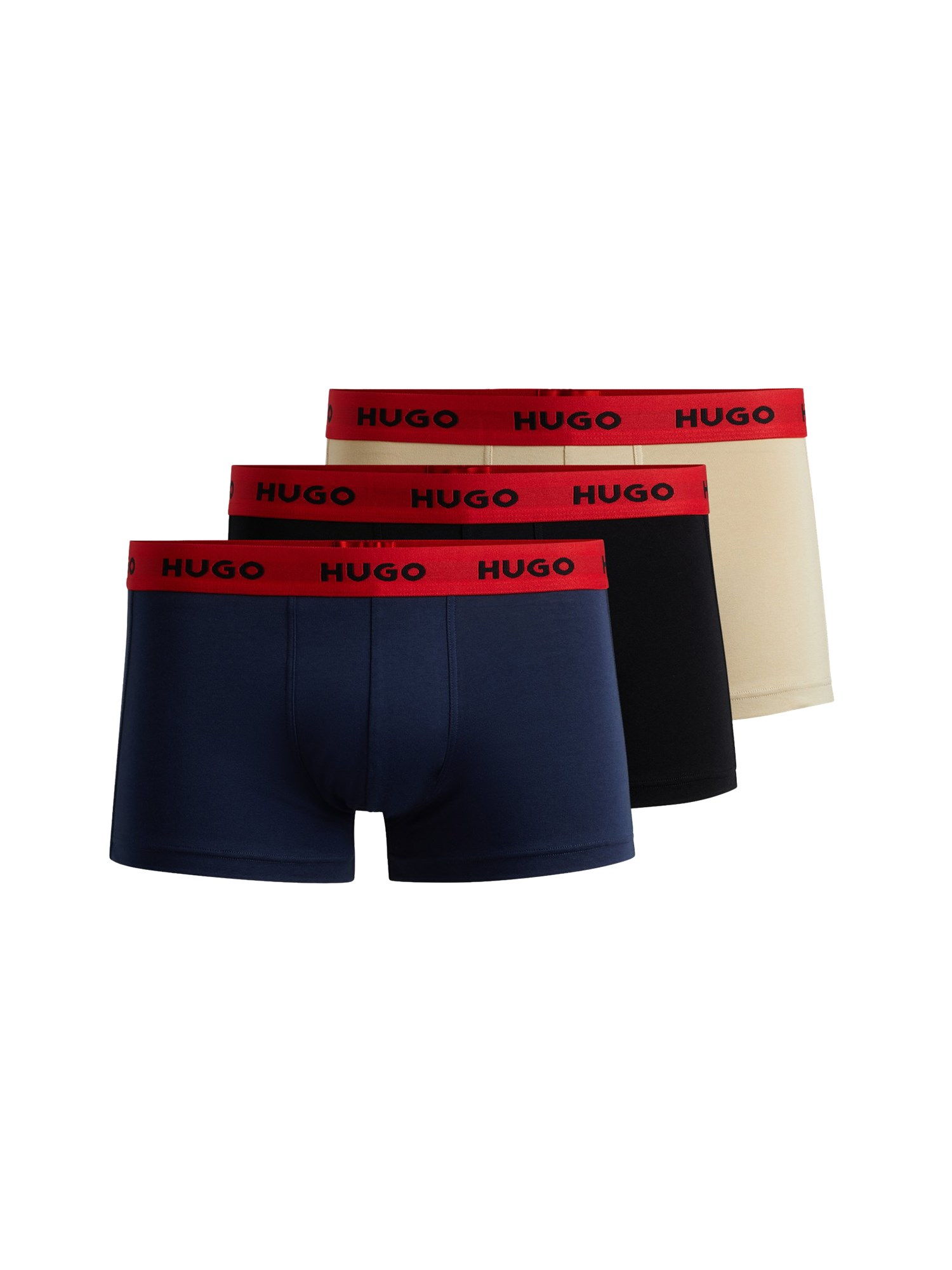 Hugo hugo pack of three boxers