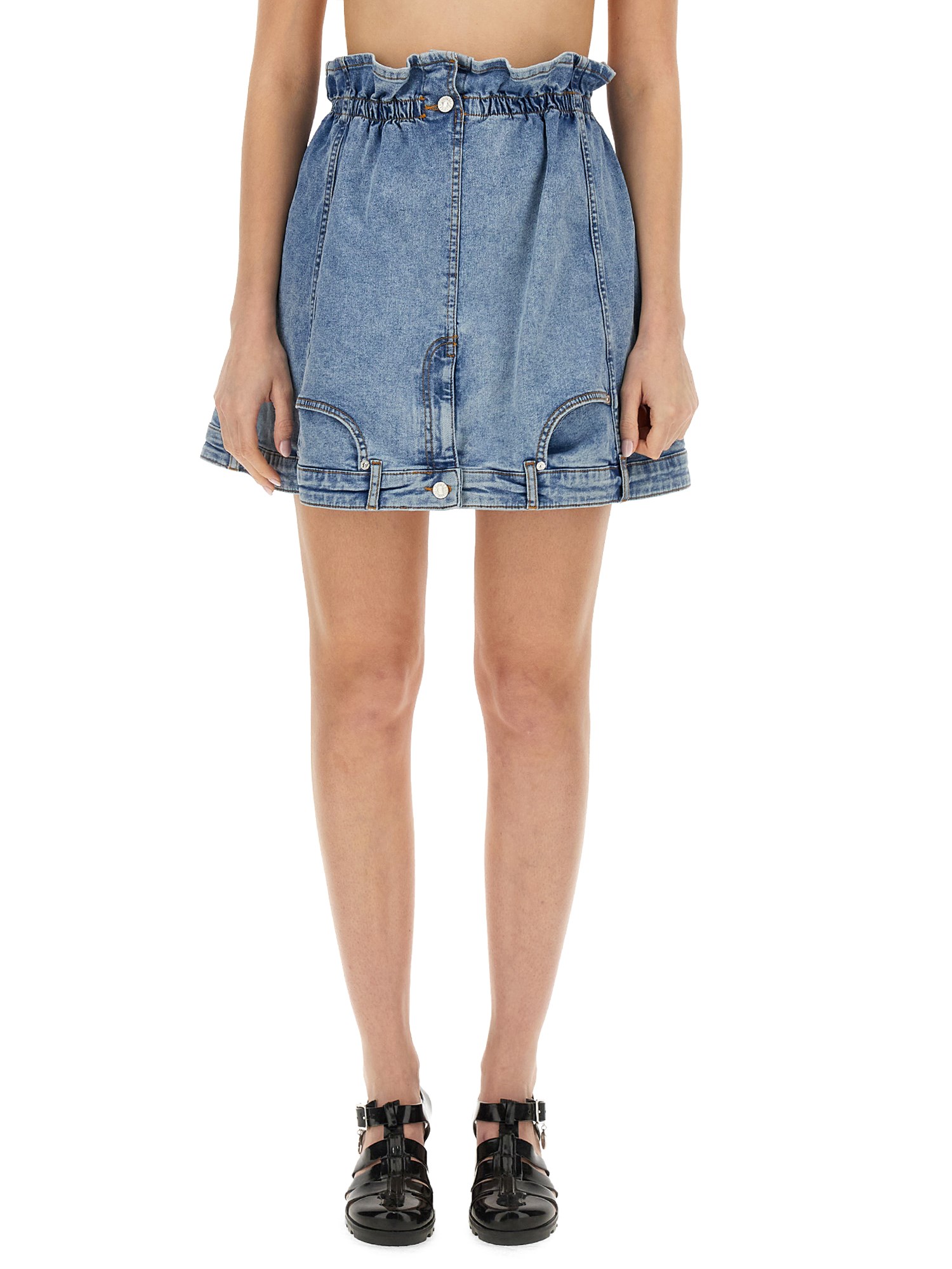 Moschino Jeans moschino jeans mini full skirt